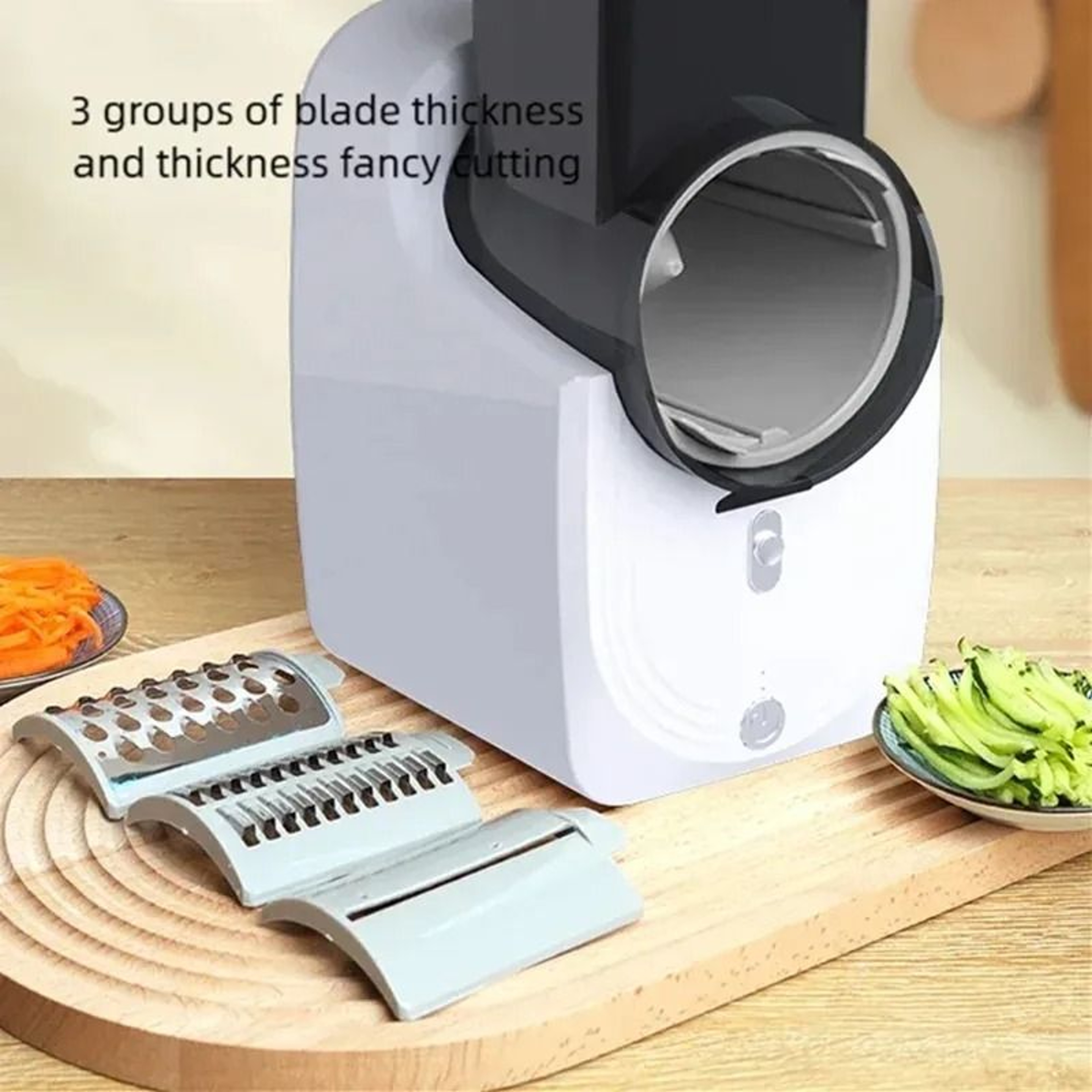 Electric Vegetable Cutter Multifunction Slicer Shredder For Kitchen 1