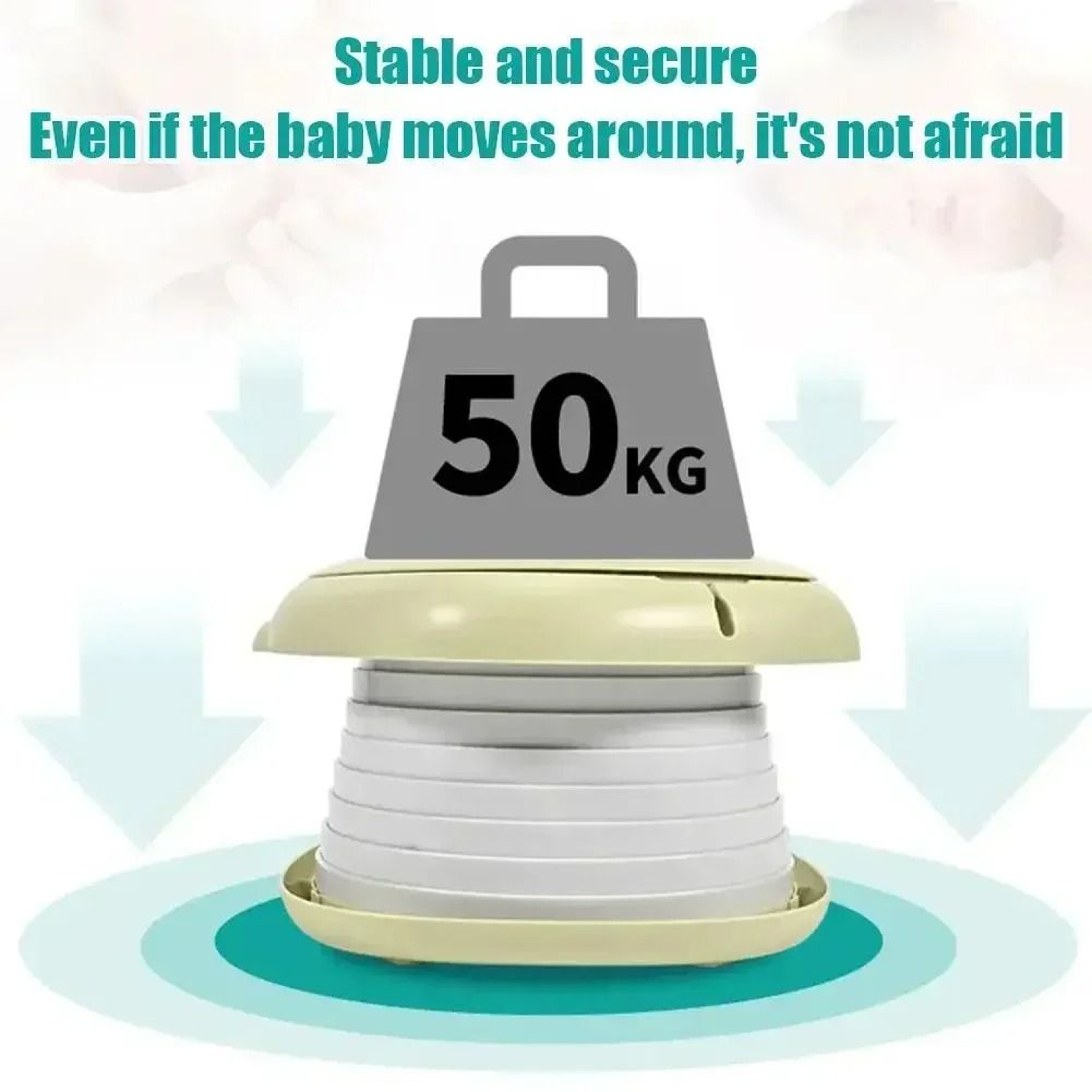Portable Folding Potty Seat For Kids Travel Camping 5