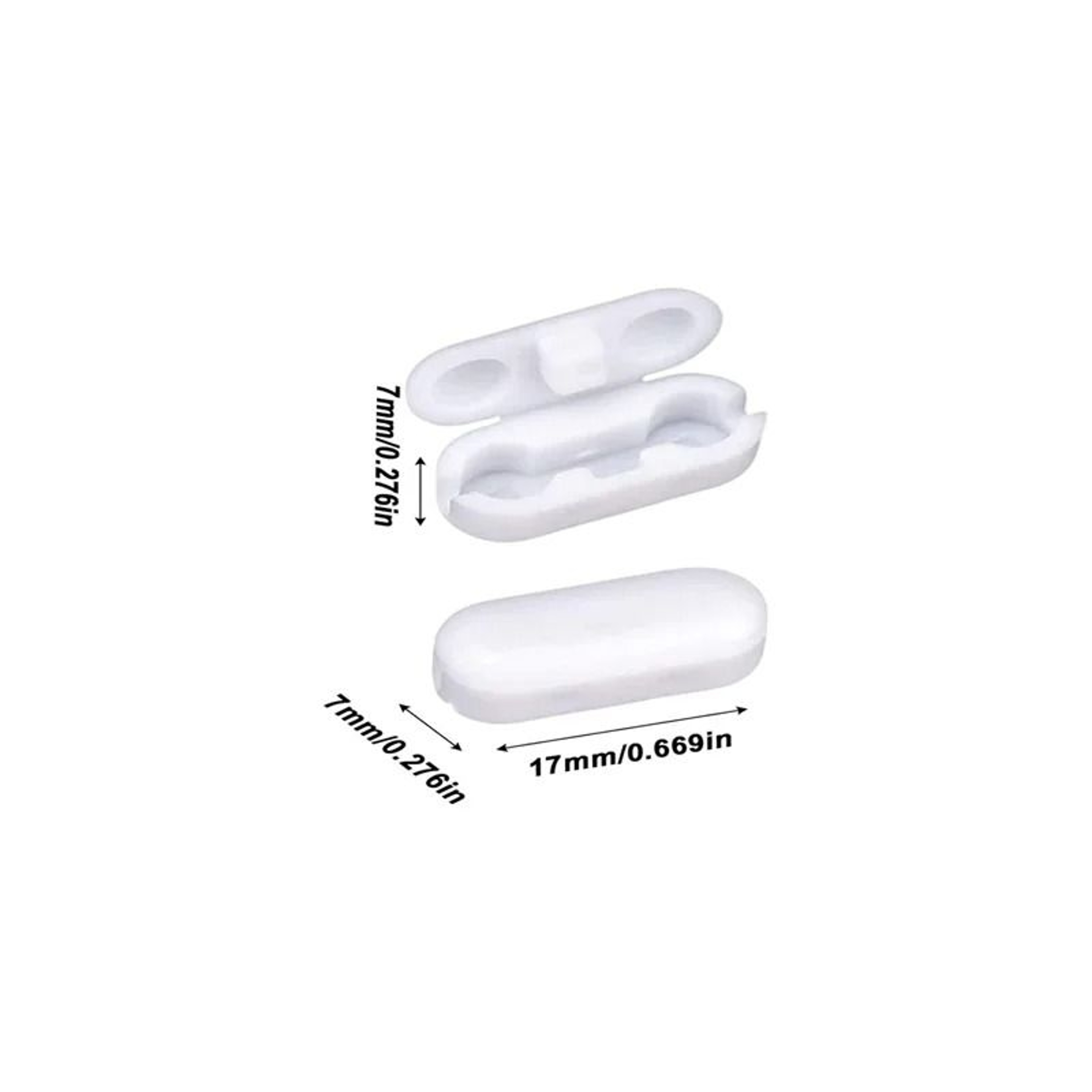 10PCS Roller Blind Pull Cord Chain Connectors Plastic Curtain Chain Joiners Replacement Clips 5