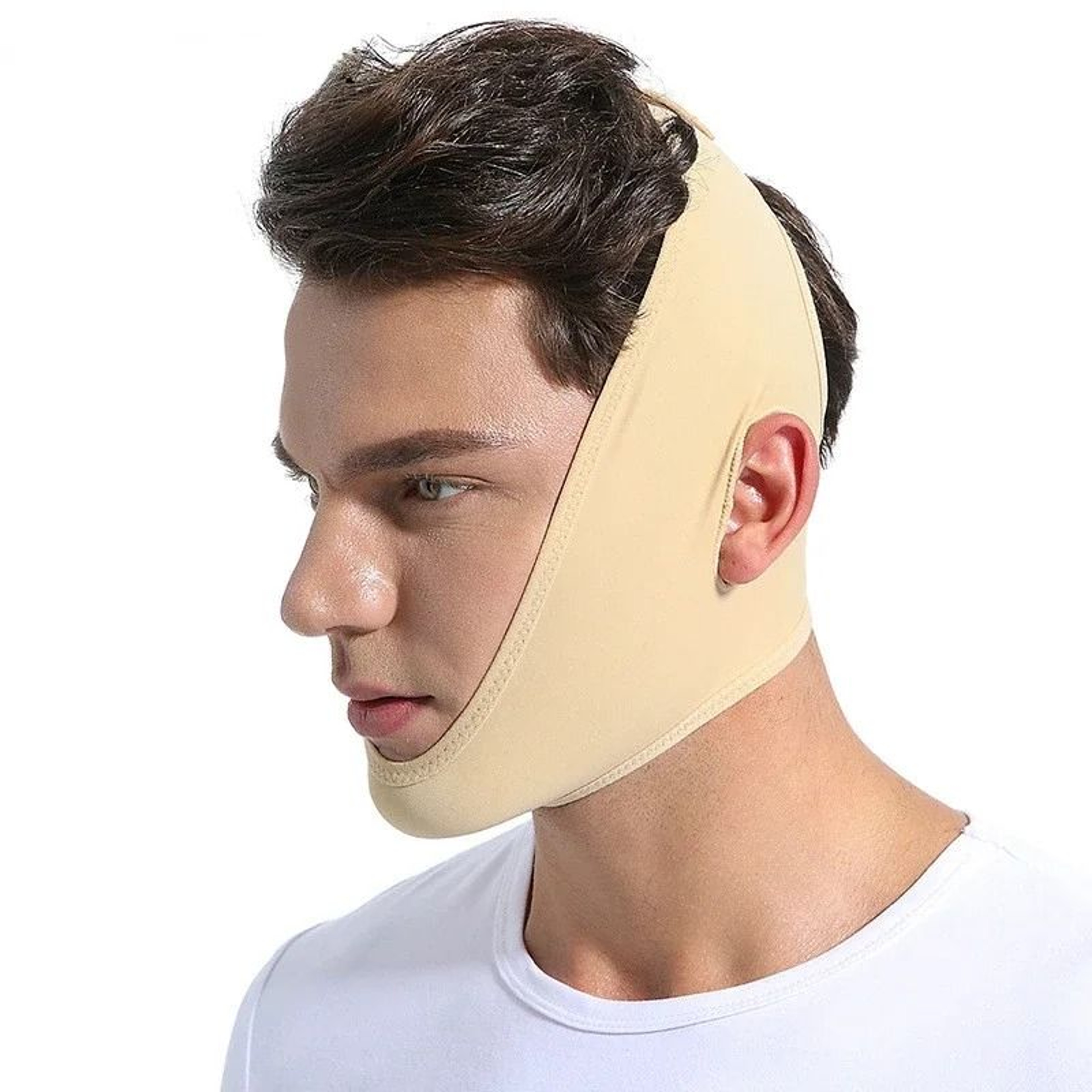 Reusable Jawline Contouring Compression Strap And V Line Face Lifting Belt 6