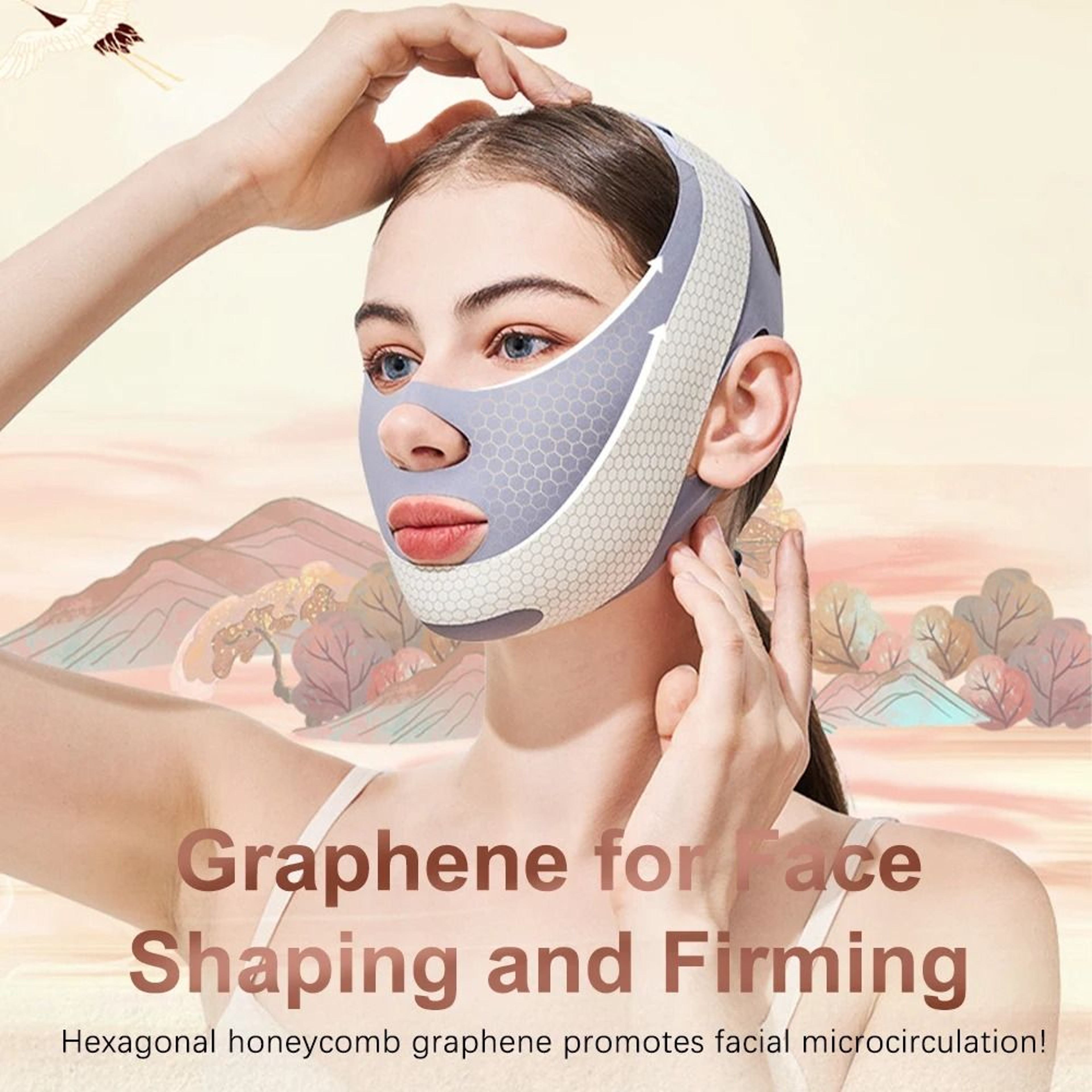 V Line Face Slimming Bandage And Double Chin Reducer Belt 1