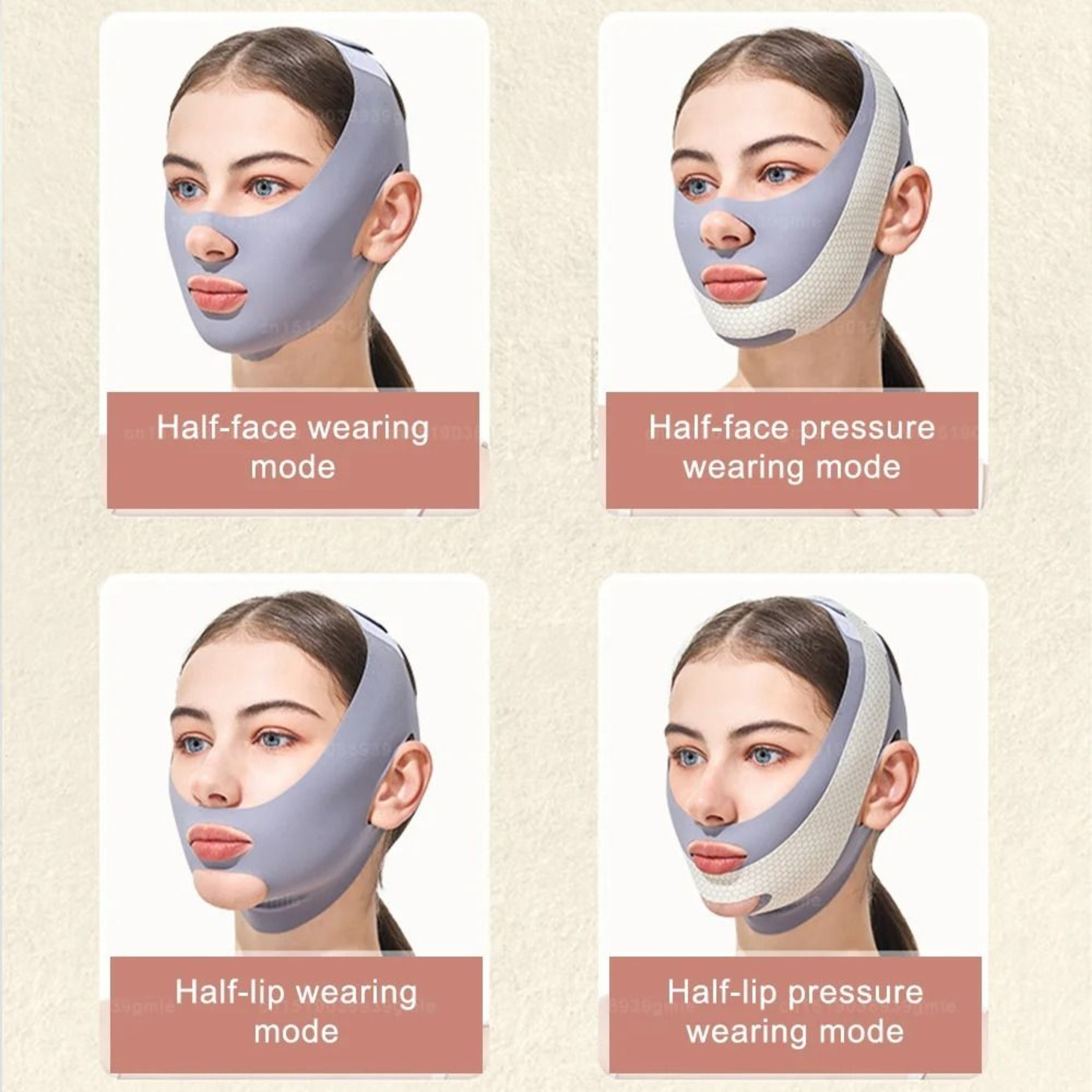 V Line Face Slimming Bandage And Double Chin Reducer Belt 4