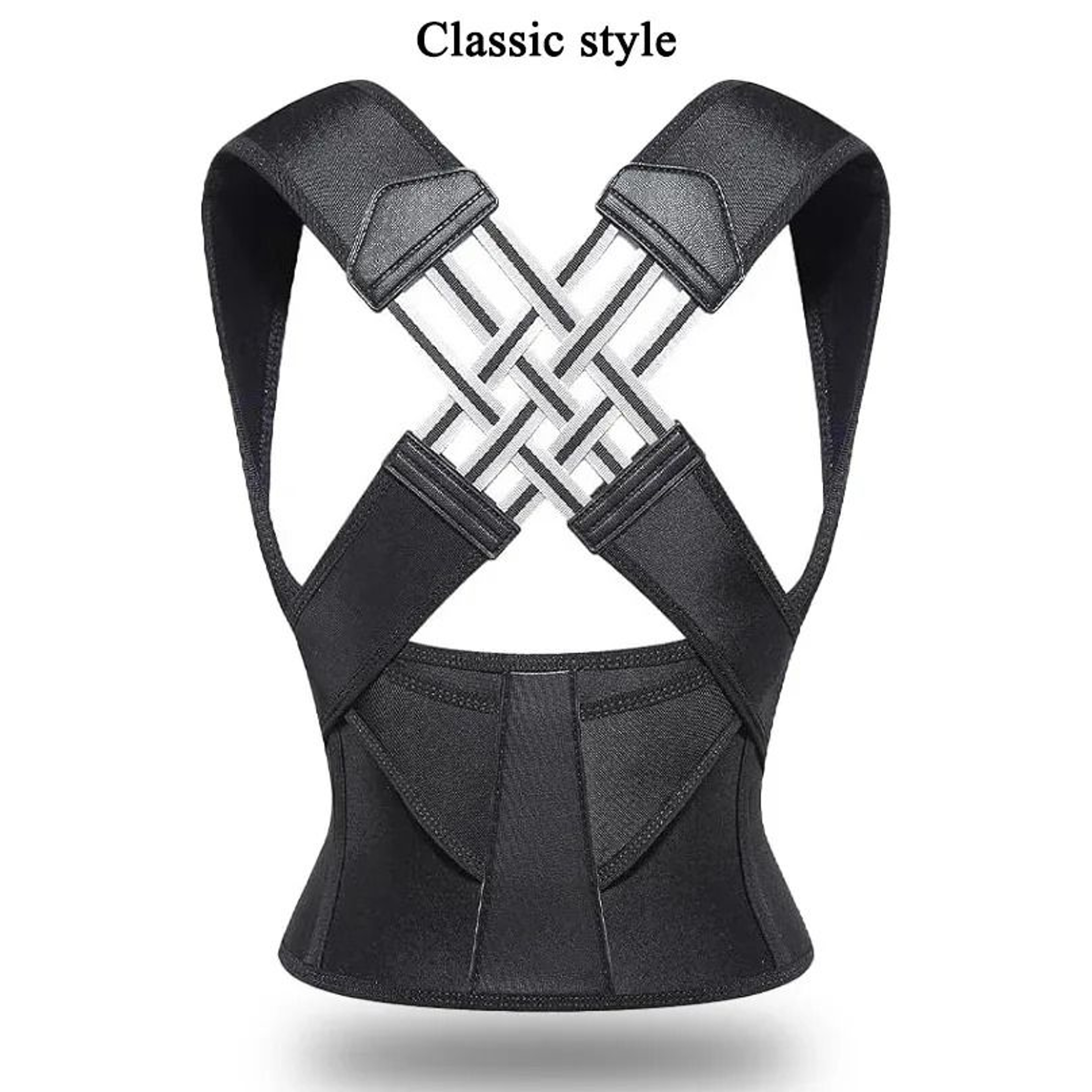 Breathable Back Posture Corrector And Shoulder Support Brace 8