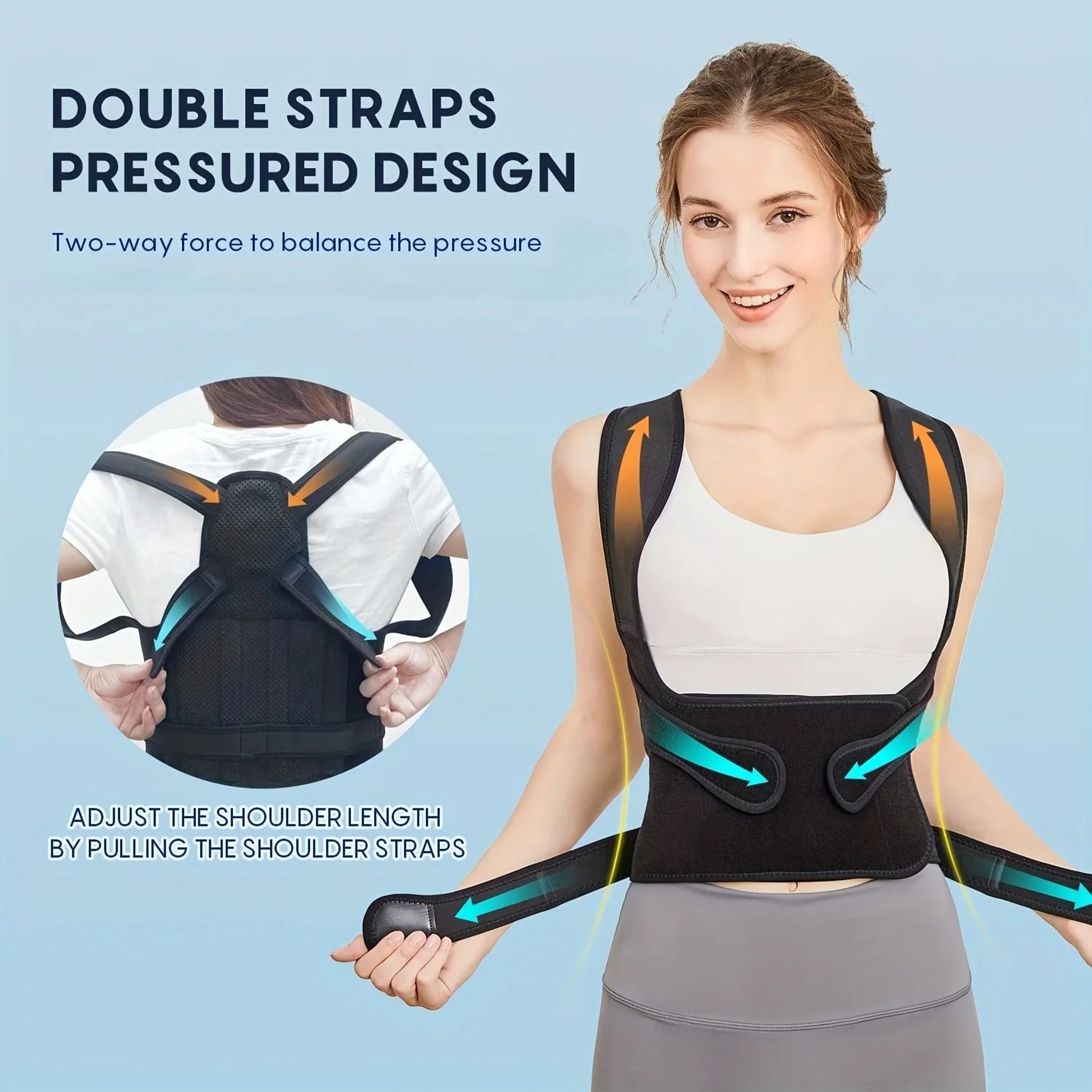 Dynamic Alignment Spinal Decompression Back Brace And Posture Corrector 3
