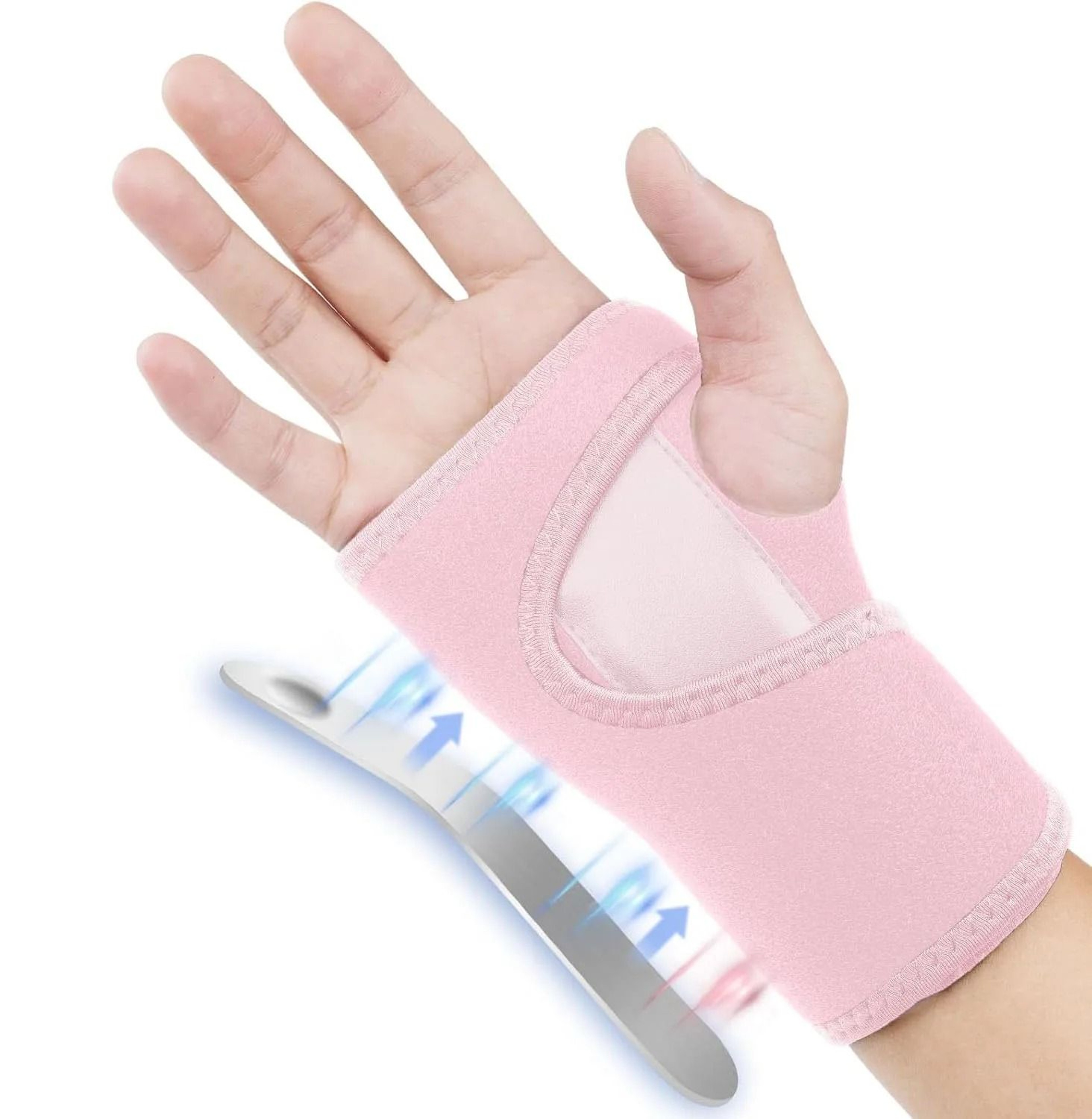 Ergonomic Cushioned Carpal Tunnel Wrist Splint And Compression Brace 6