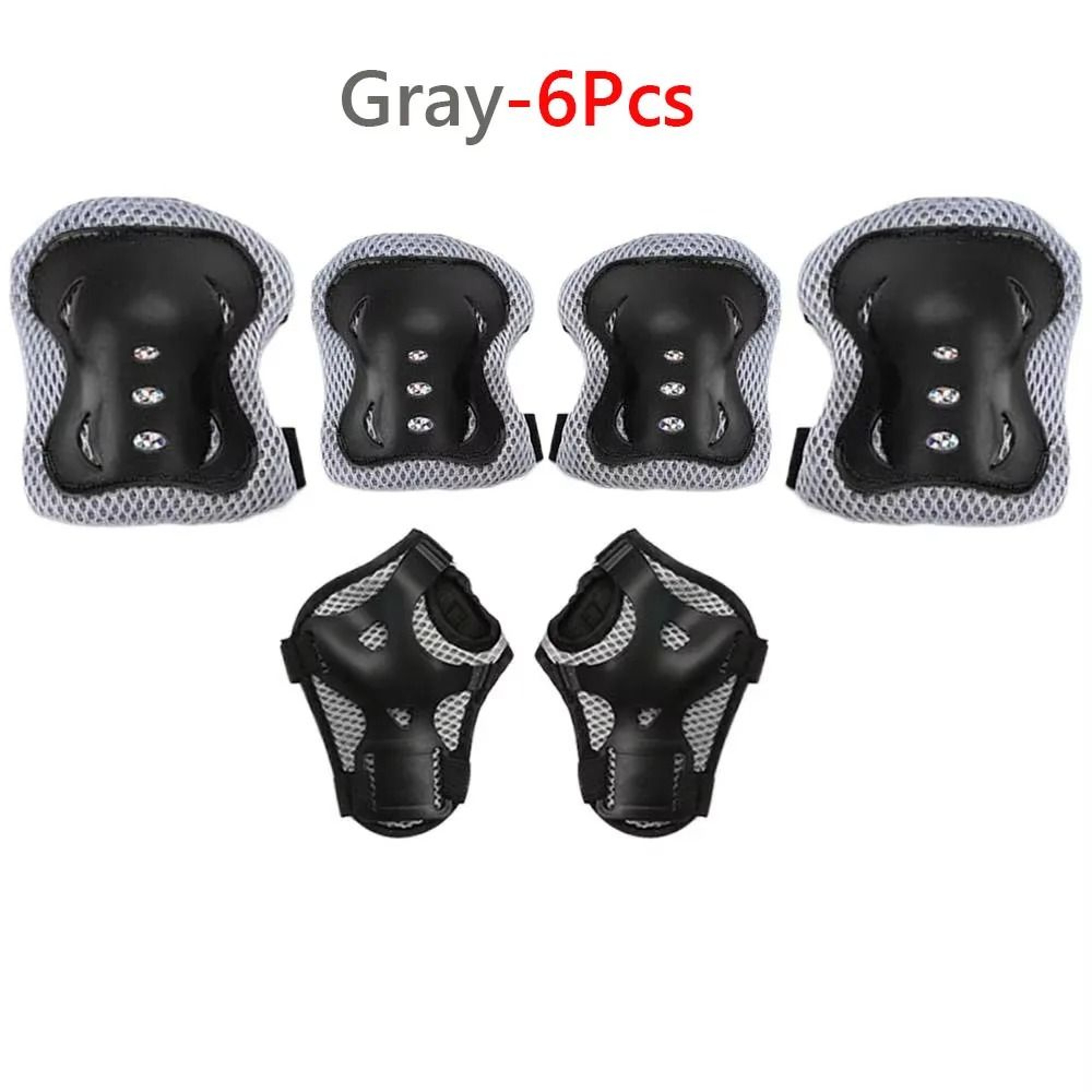 Premium Kids Bicycle Sport Protective Gear Set With Adjustable Safety Skating Helmet And Joint Pads 6
