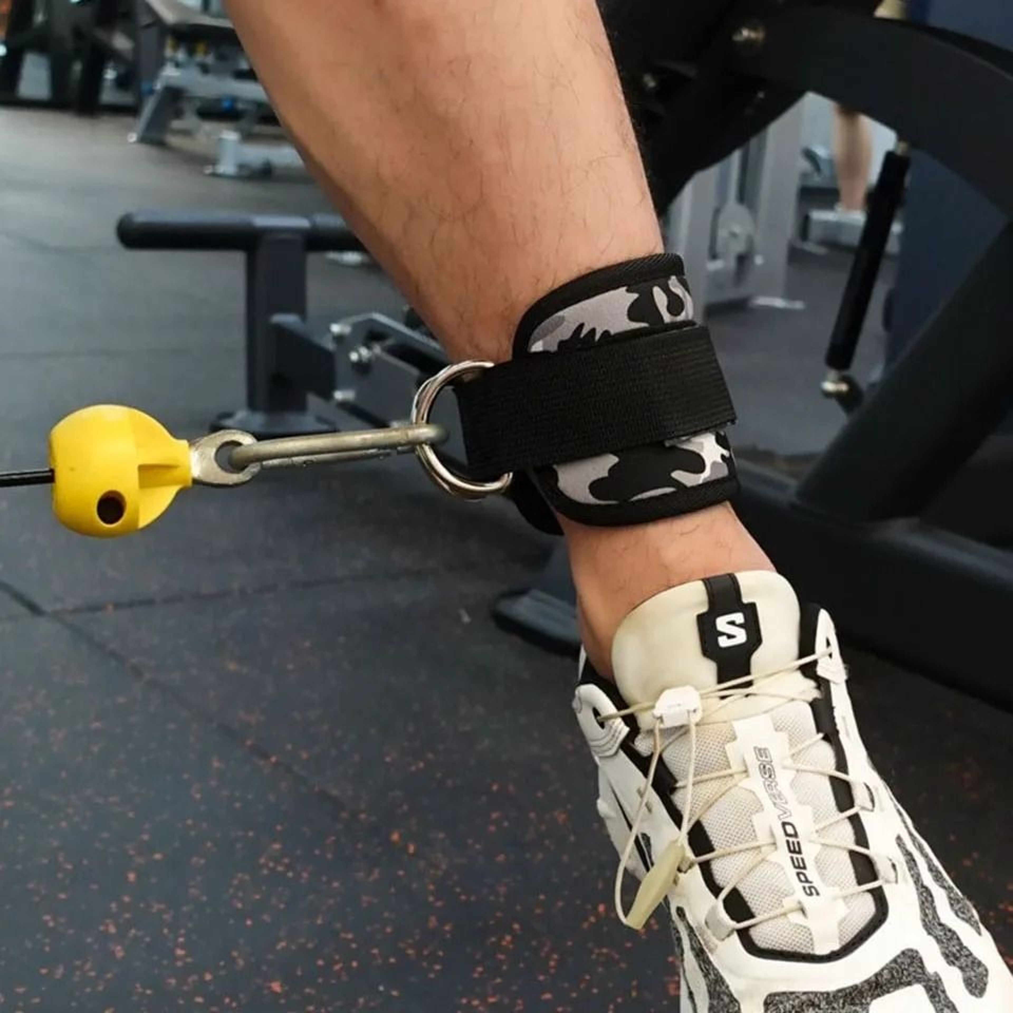 Padded Ankle Straps For Cable Machine Workouts 5