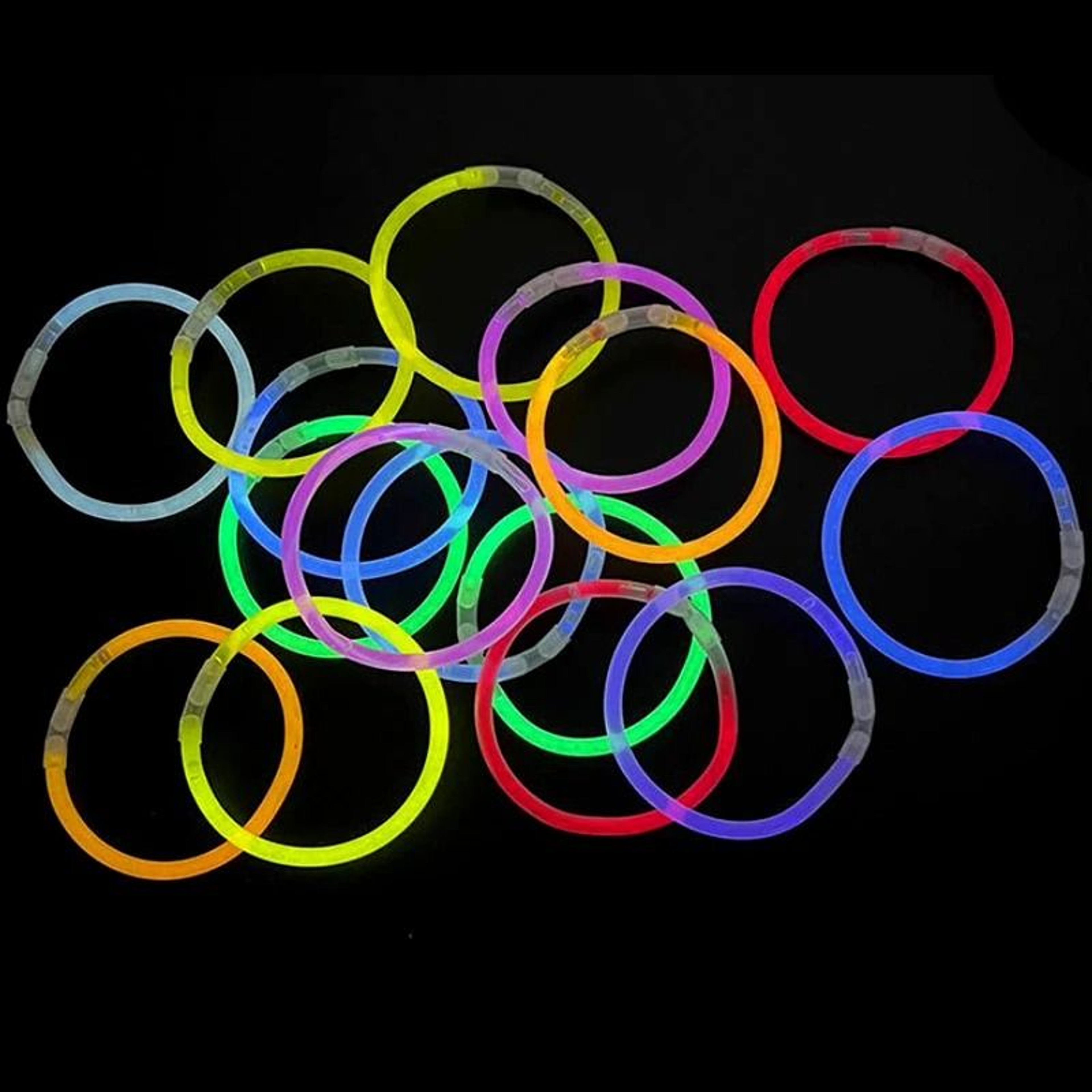 Glow Stick Set Night Glowing Fluorescence Sticks Cheering Props Festival Home Party Garden DIY Deco 3