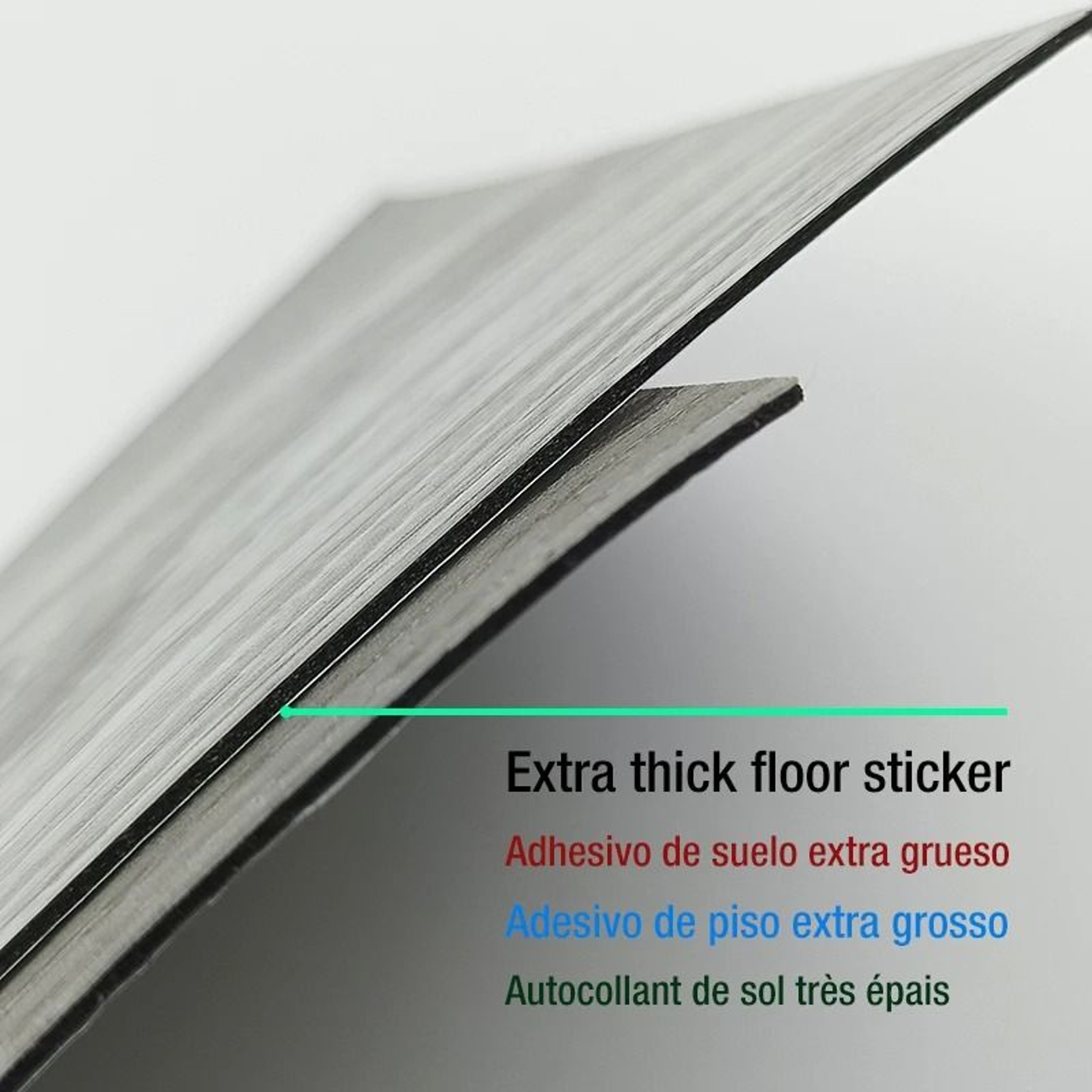 359 X 598 Inch 3D Self Adhesive Wood Grain Floor Wall Sticker Waterproof Wear Resistant Vinyl Plank 3