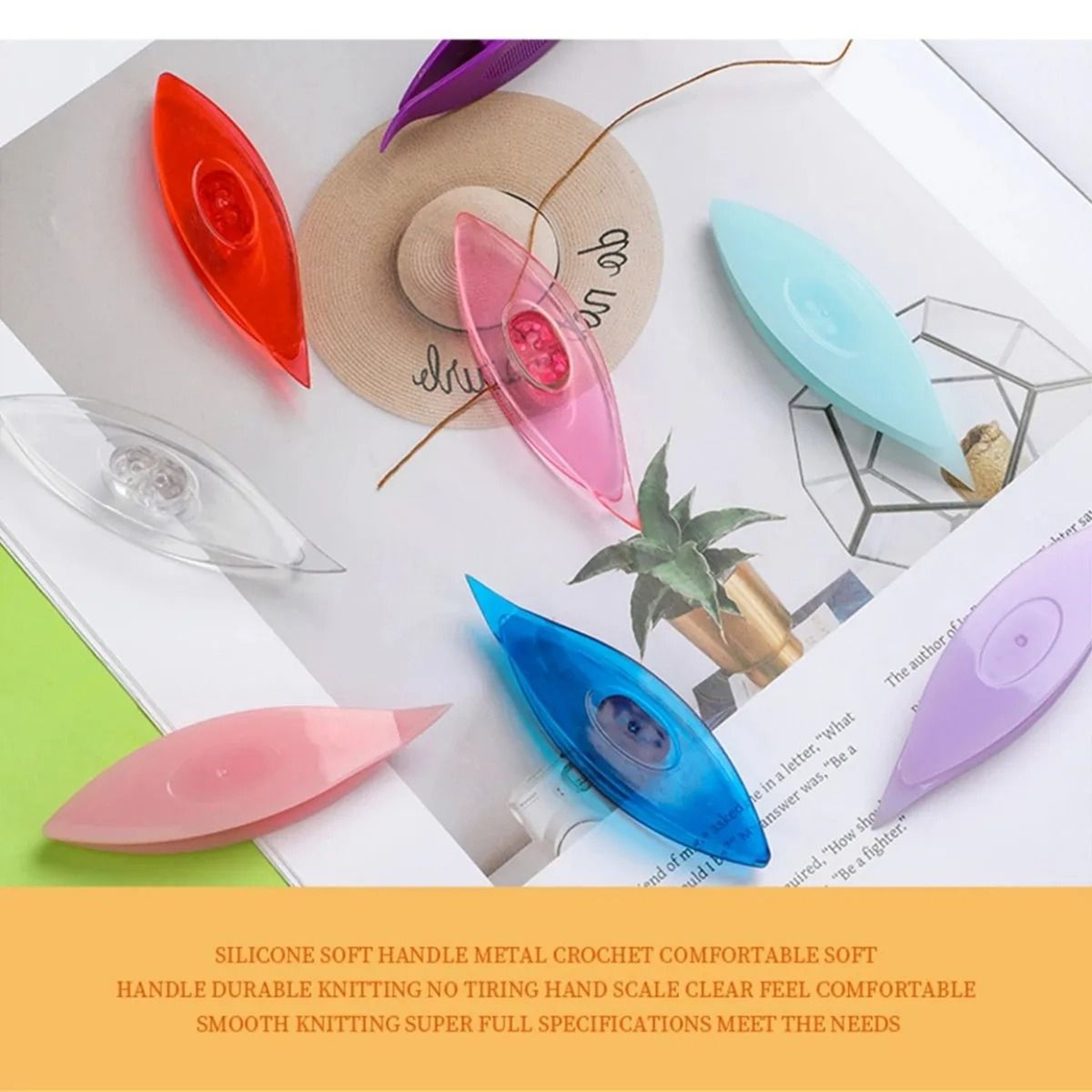 3 Pieces Plastic Tatting Shuttle Set For DIY Lace Making And Hand Weaving 5