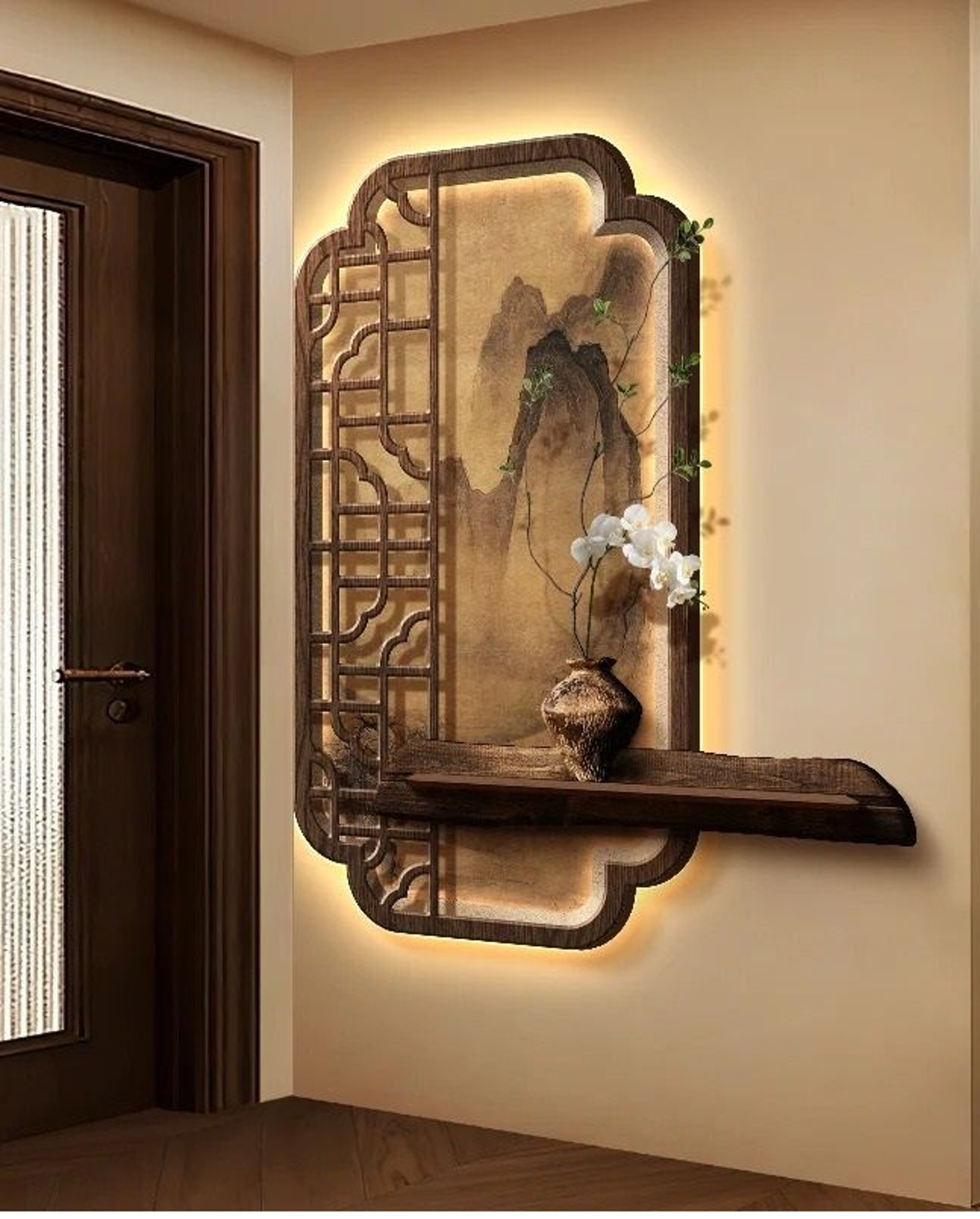New Chinese Style Luxurious Mural Wall Light For Living Room Lobby And Corridor 2