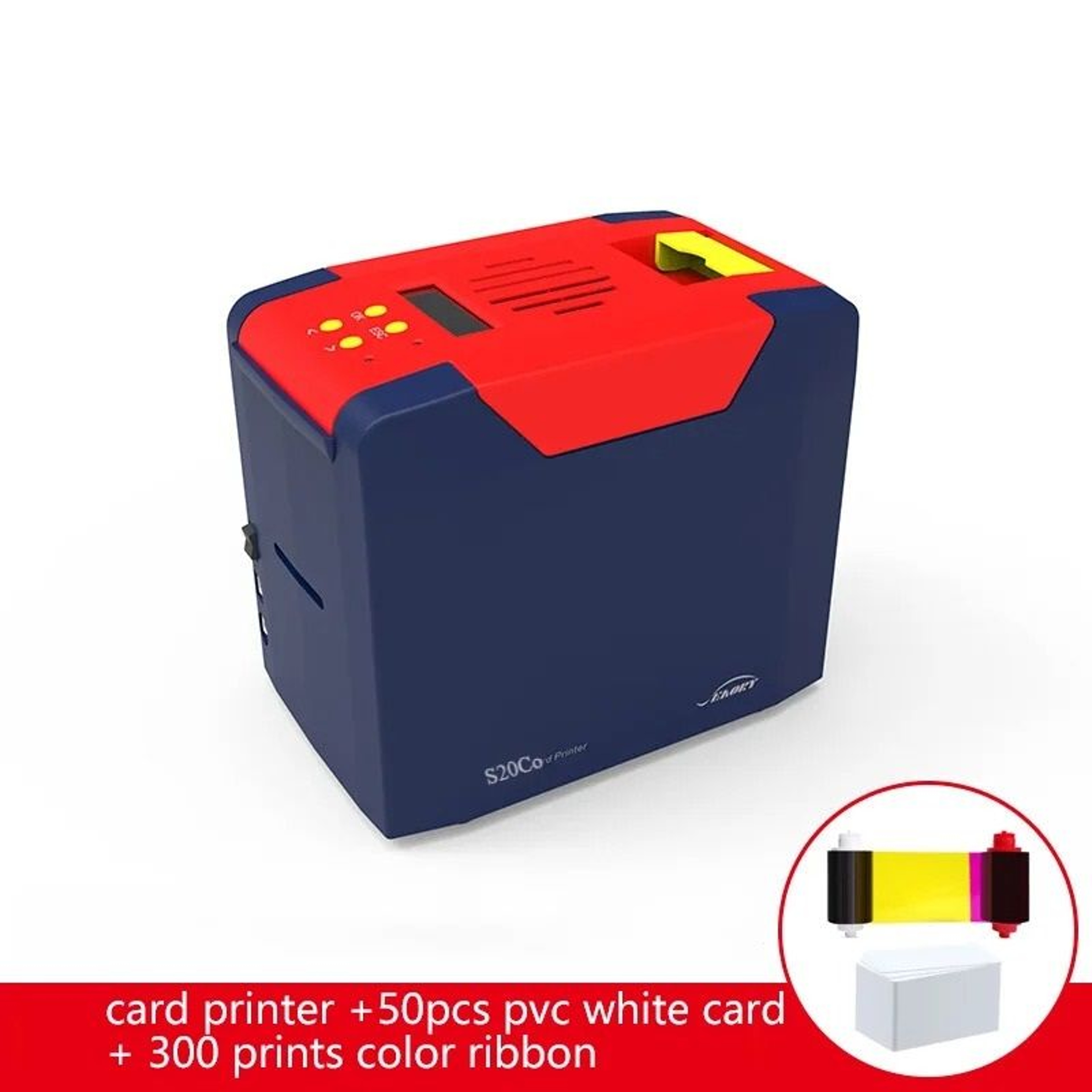 Commercial DualSided PVC Plastic ID Card Printer For RFID NFC  Magnetic Smart Cards 1
