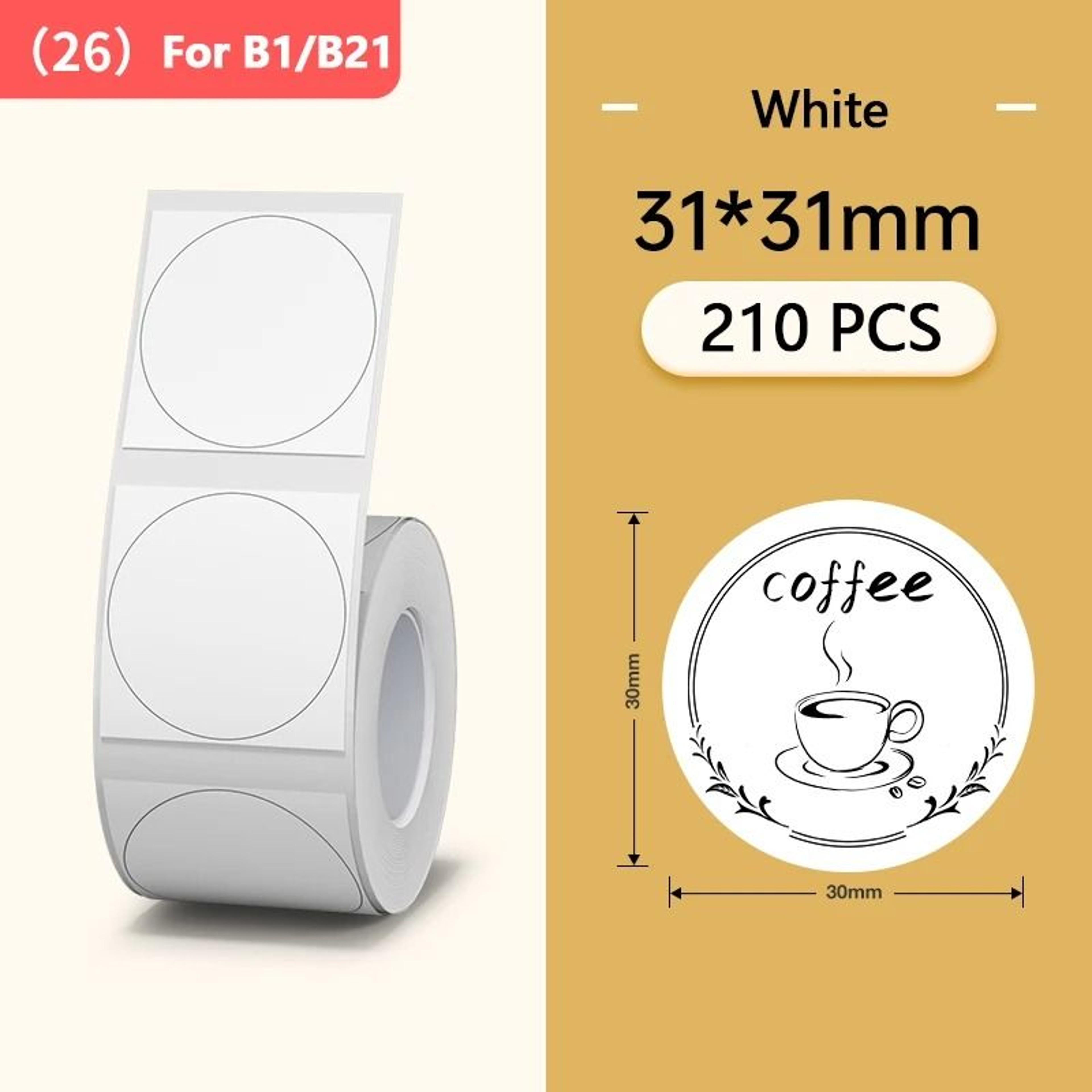 Universal White Color Transparent Self Adhesive Thermal Label Paper Rolls 11