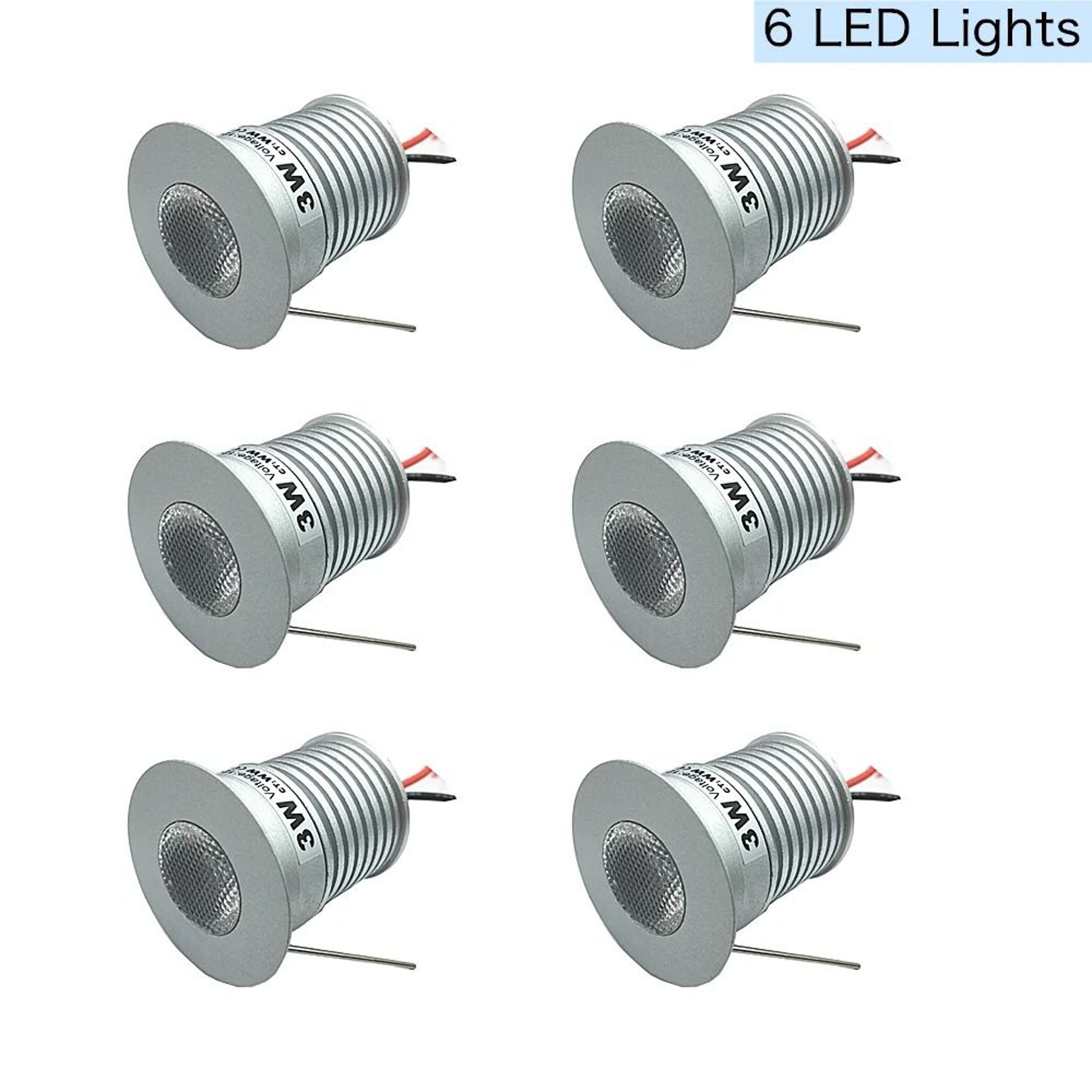 Dimmable 3W Mini Spotlight 12V To 24V LED Recessed Ceiling Downlight Indoor Home Lighting 8