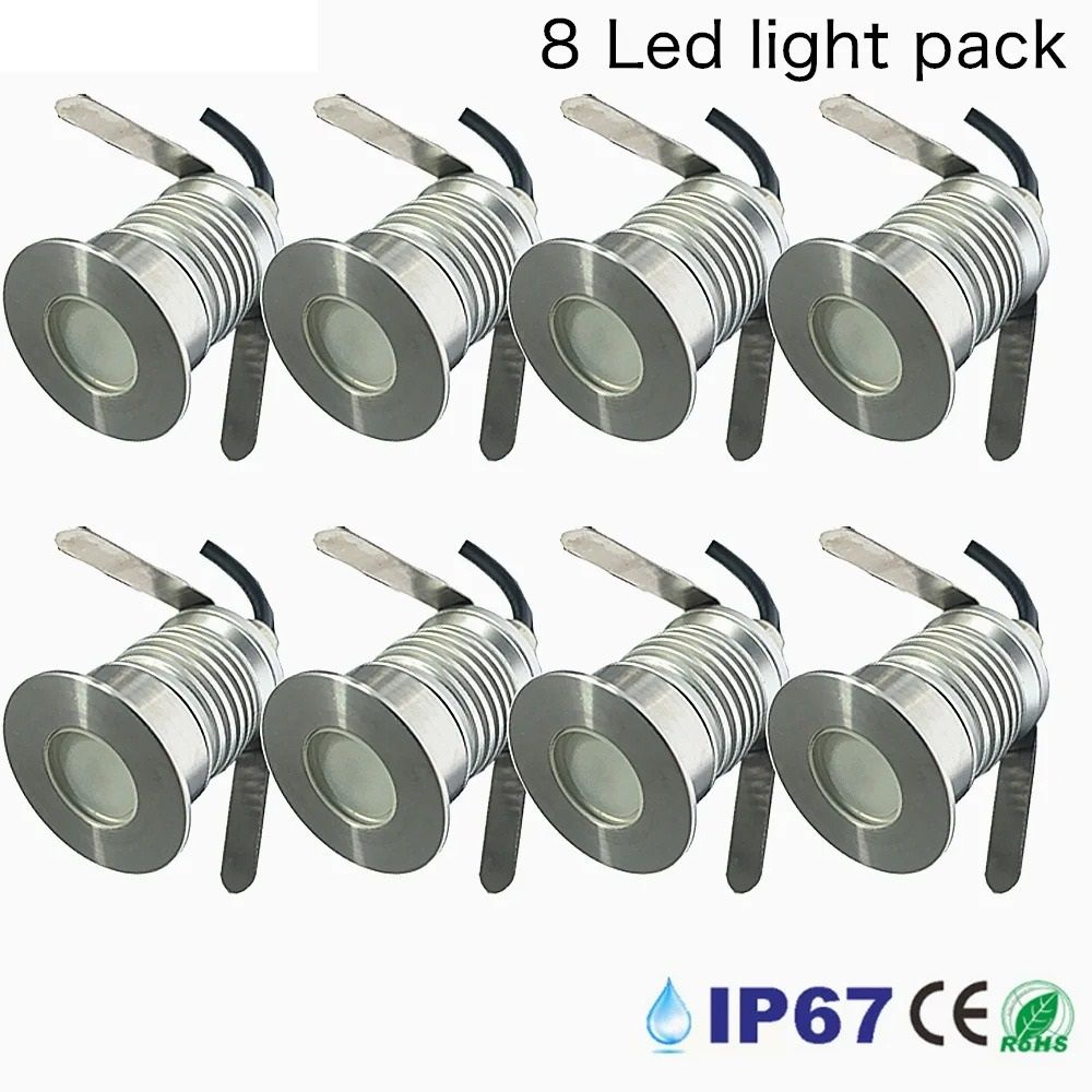 IP67 Waterproof 1W 3W LED Underground Light Recessed Ground Garden Path Outdoor Landscape Spot 12V  5