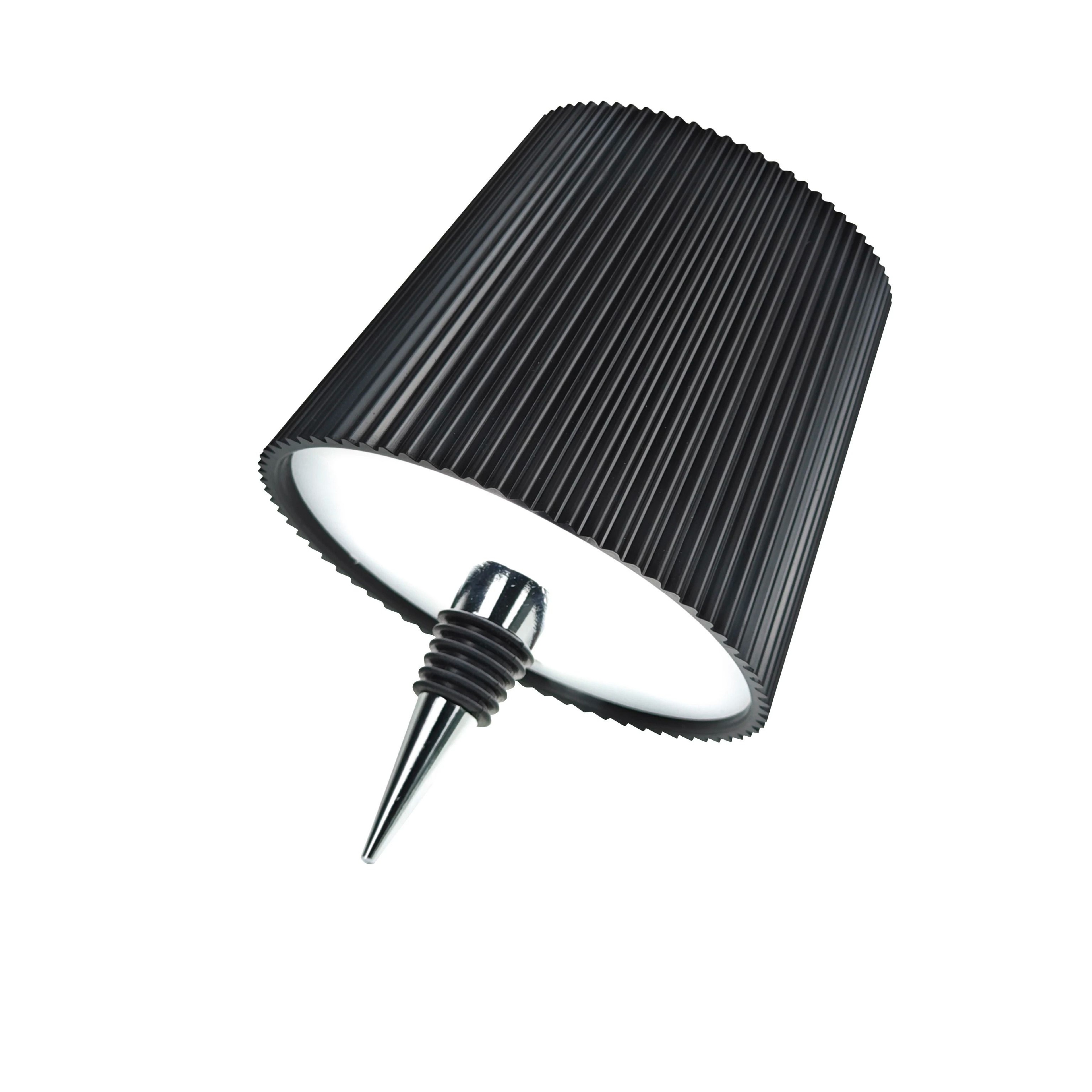 Wireless Bottle Table Lamp Touch Control 3 Colors Stepless Dimming Night Light For Wine Bottles 5