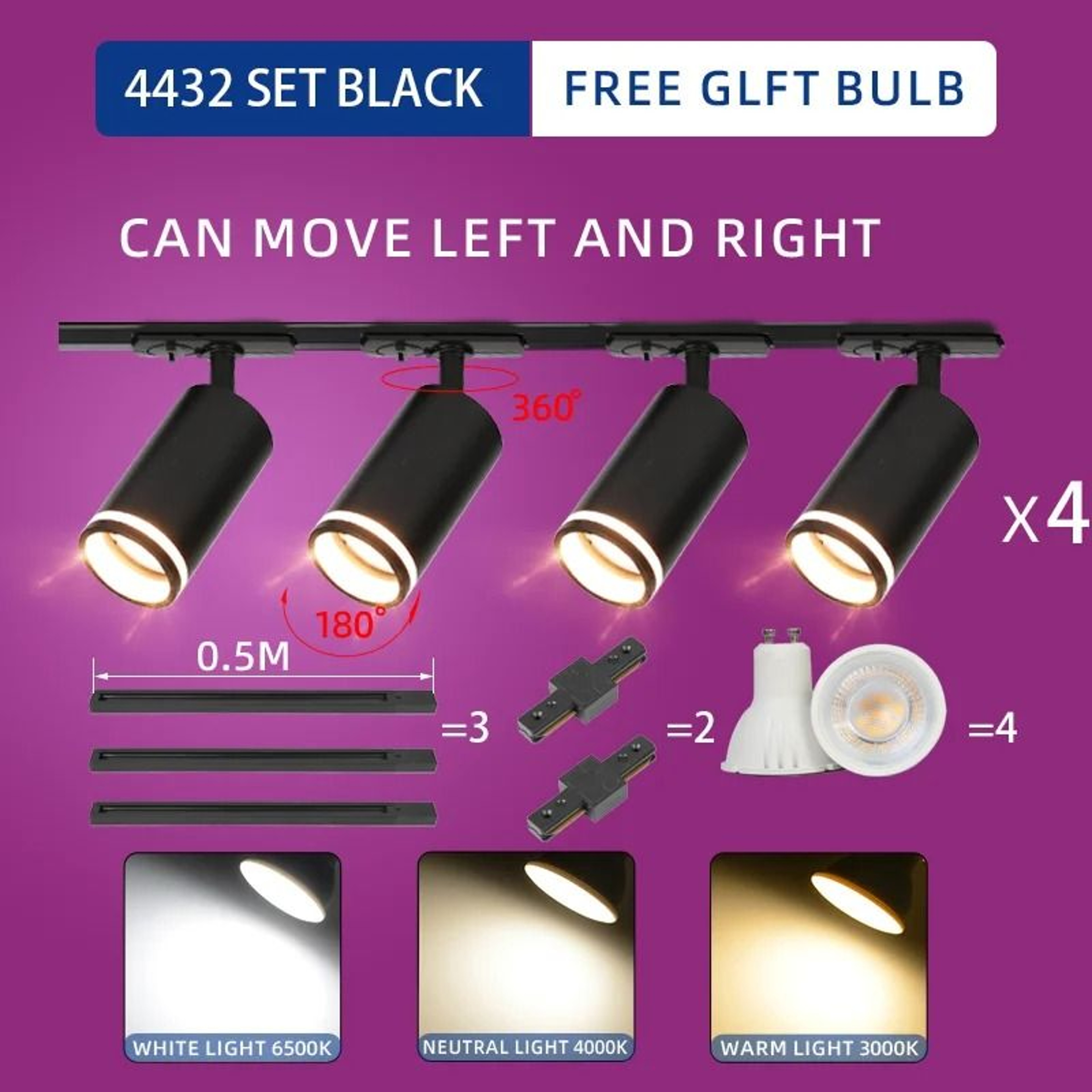 LED Track Light 85265V COB Ceiling Track Lamp Rail System Spot Clothing Shop Living Room 7