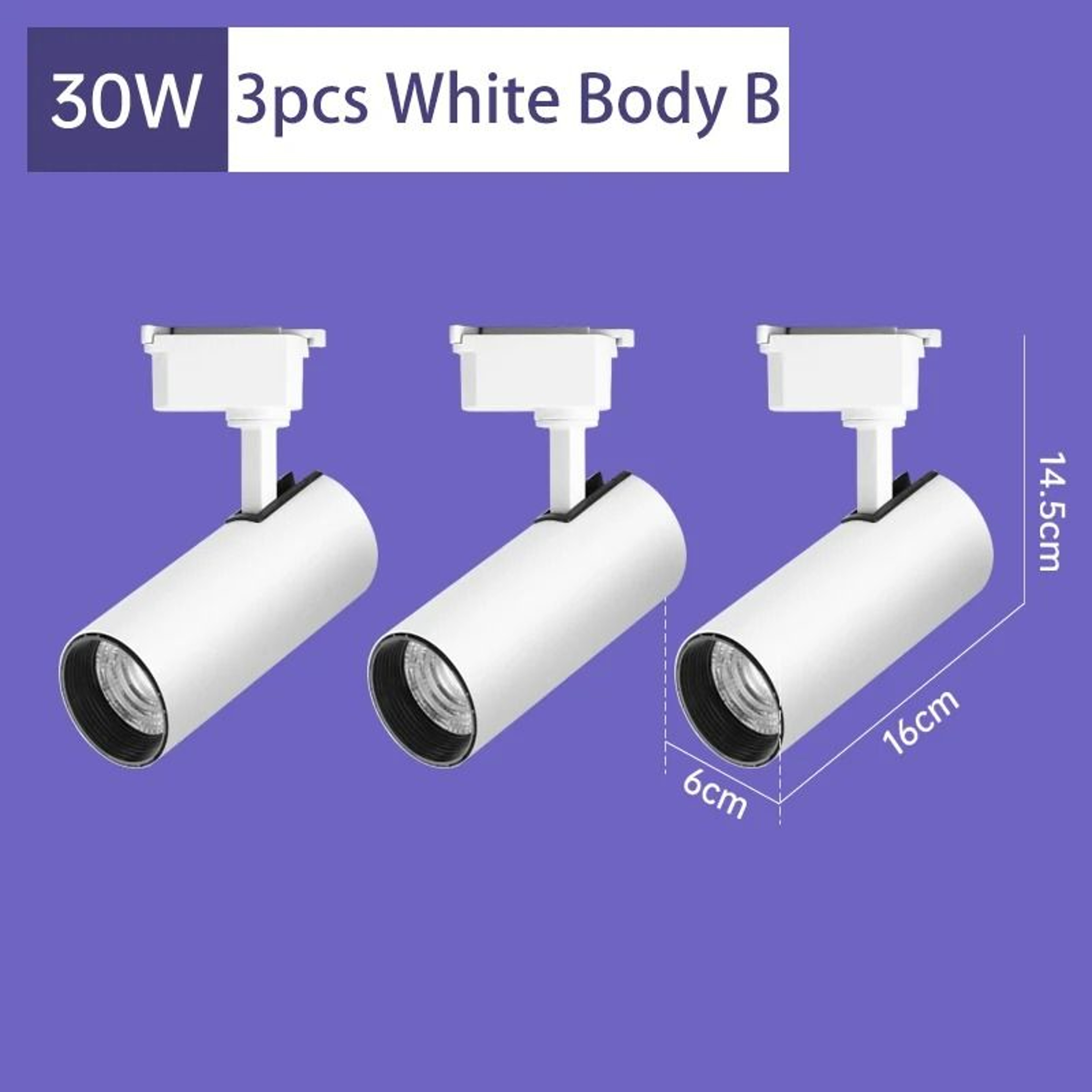 LED Track Light Full Set Spotlight Track Lamp 220V Shop Lighting Rail 30W Clothing Store 9