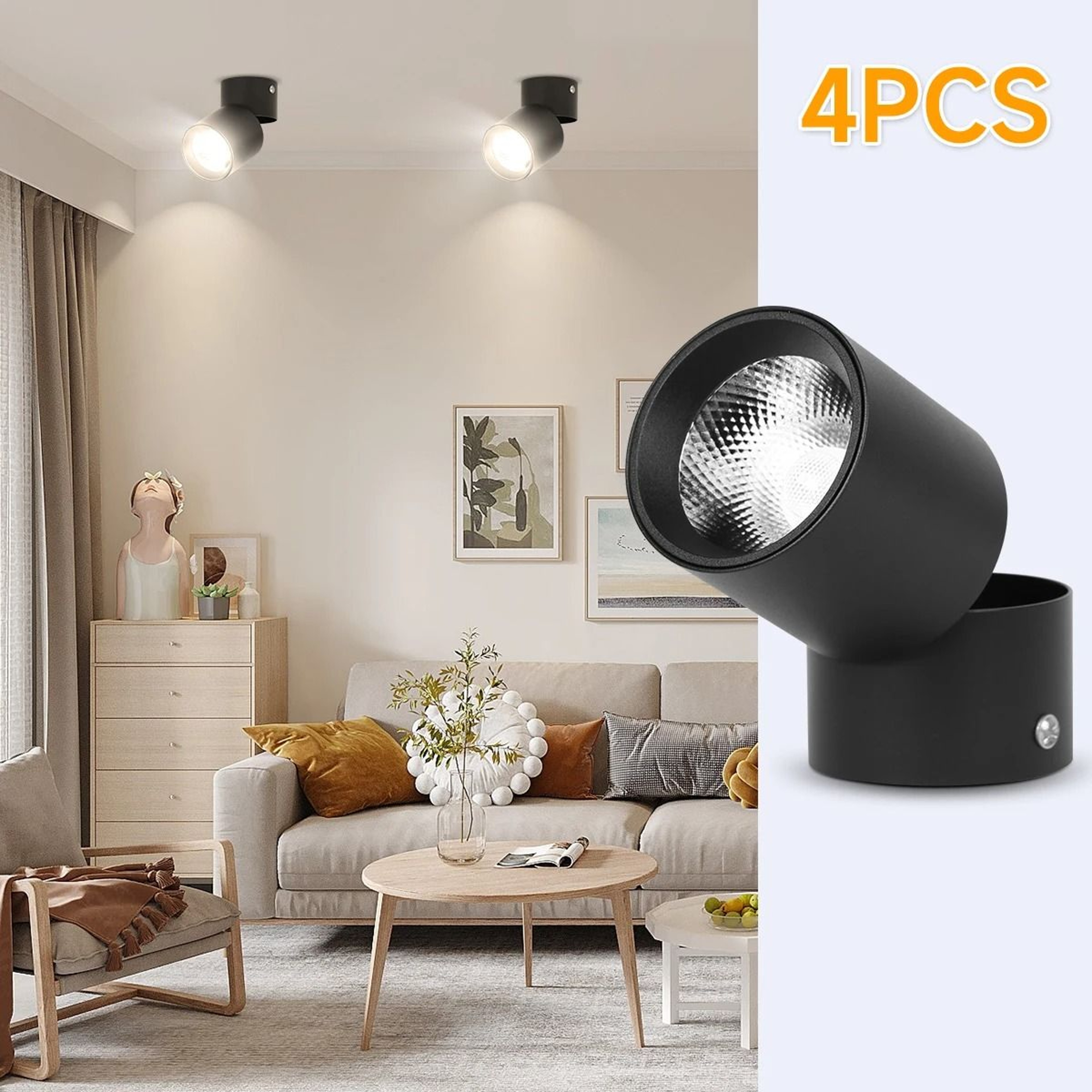 Modern LED Ceiling Downlight IP44 Waterproof Spotlight Kitchen Bathroom Entrance Lamp 0