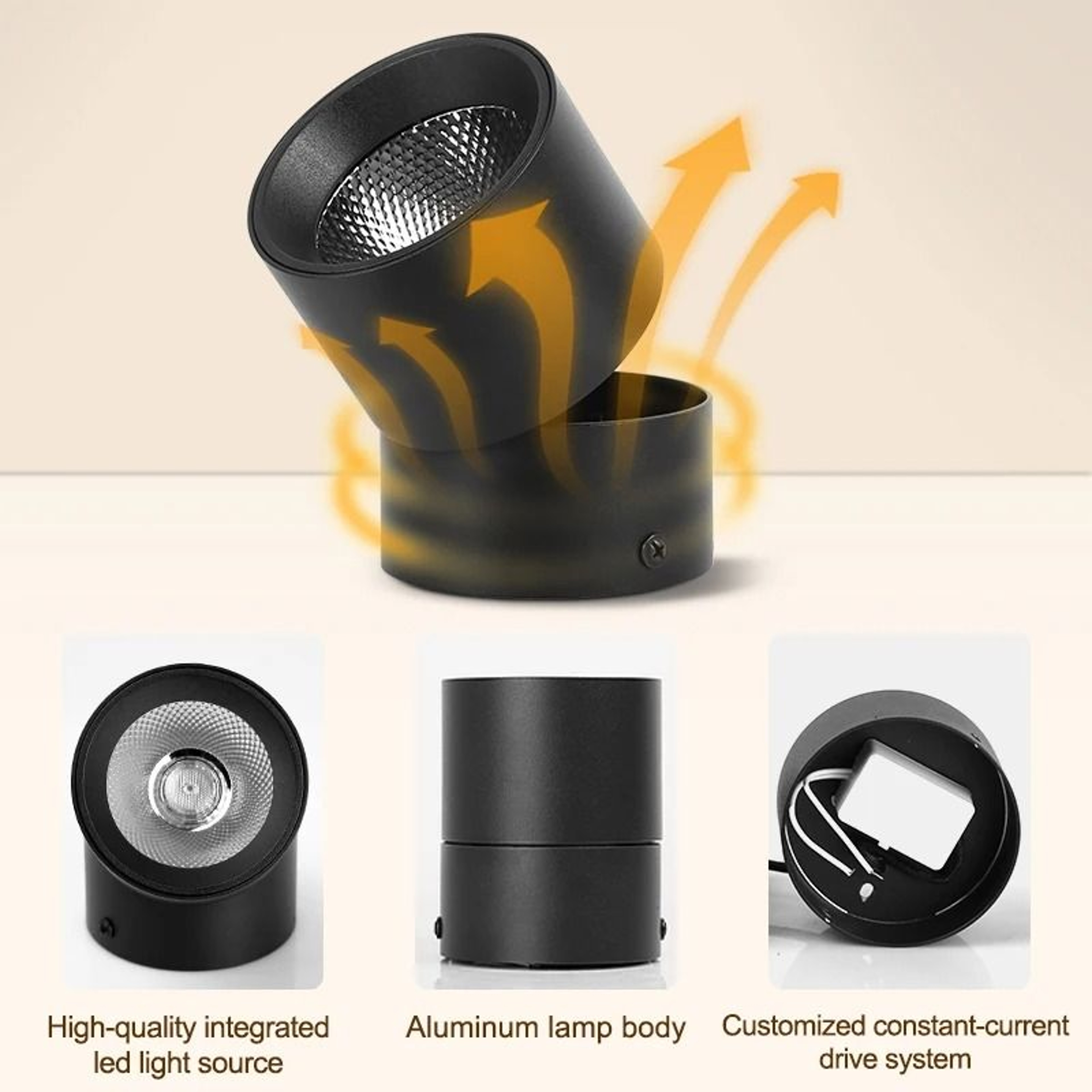 Modern LED Ceiling Downlight IP44 Waterproof Spotlight Kitchen Bathroom Entrance Lamp 2