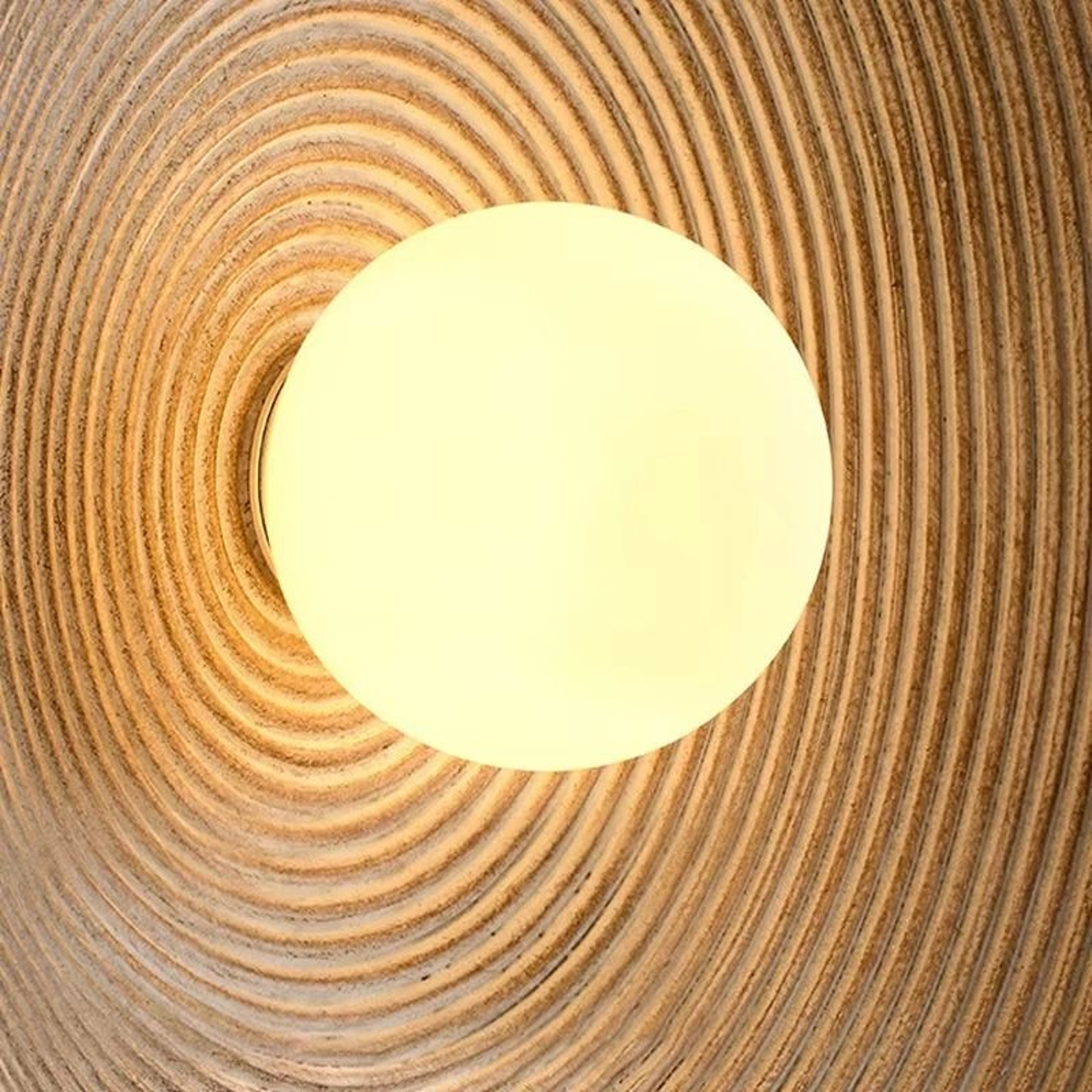 Retro Japanese Style Resin Wall Lamp Zen Background Ambient Sconce Bedroom Bedside Fixture 5