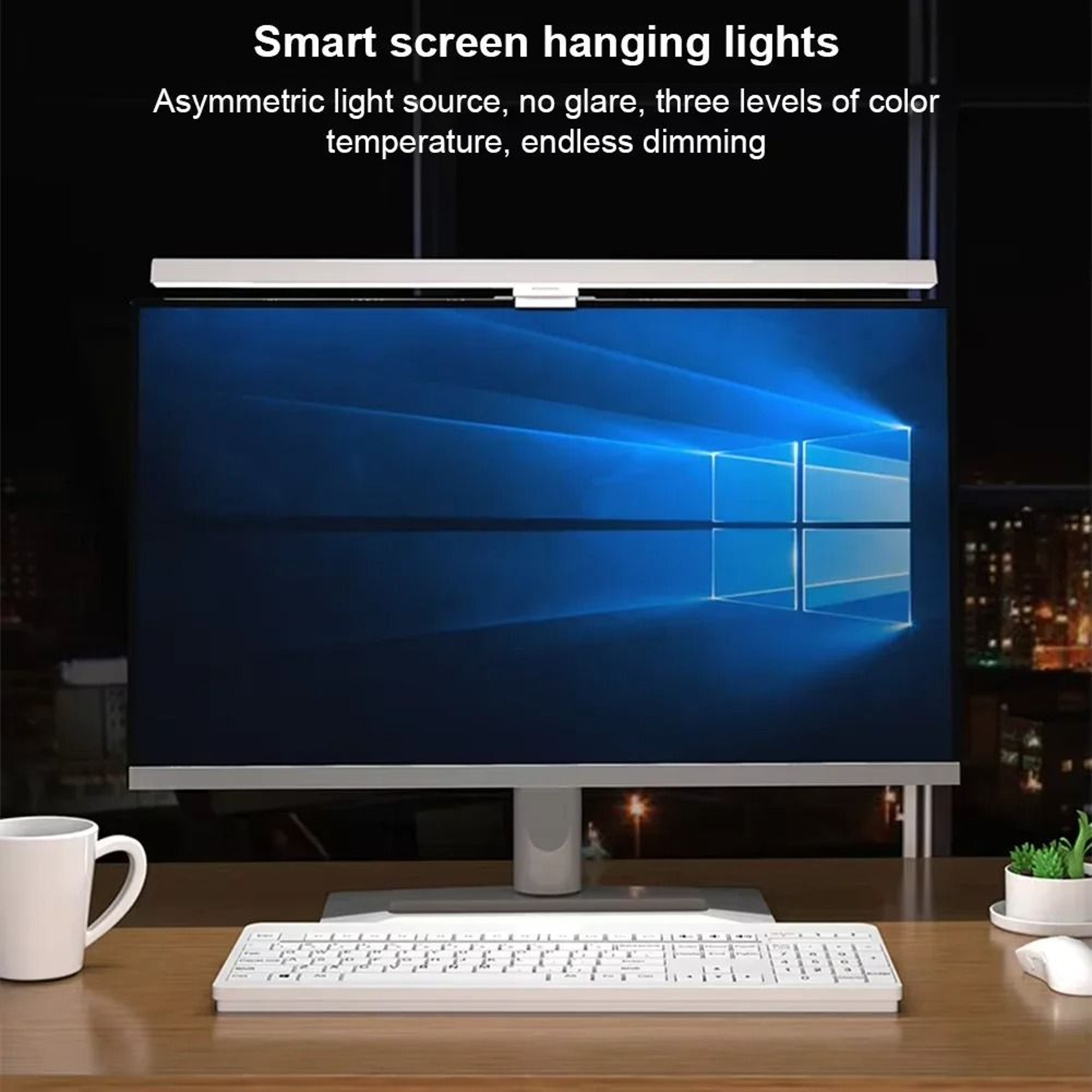 Monitor LED Light Bar Stepless Dimming USB Screen Hanging Task Lamp 1