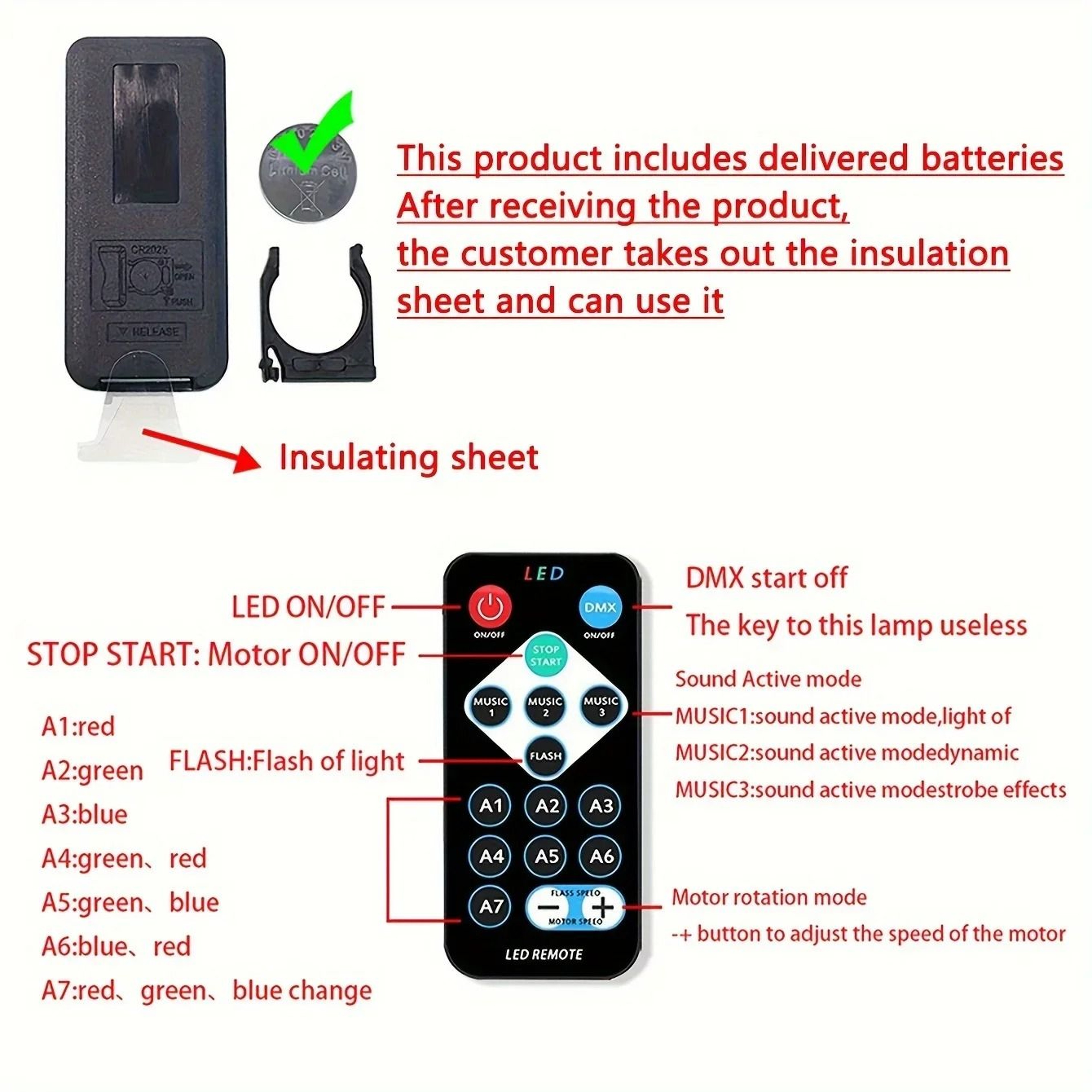 RGB Galaxy Aurora Projection Lamp USB Powered Rotating Star Night Light With Remote 5