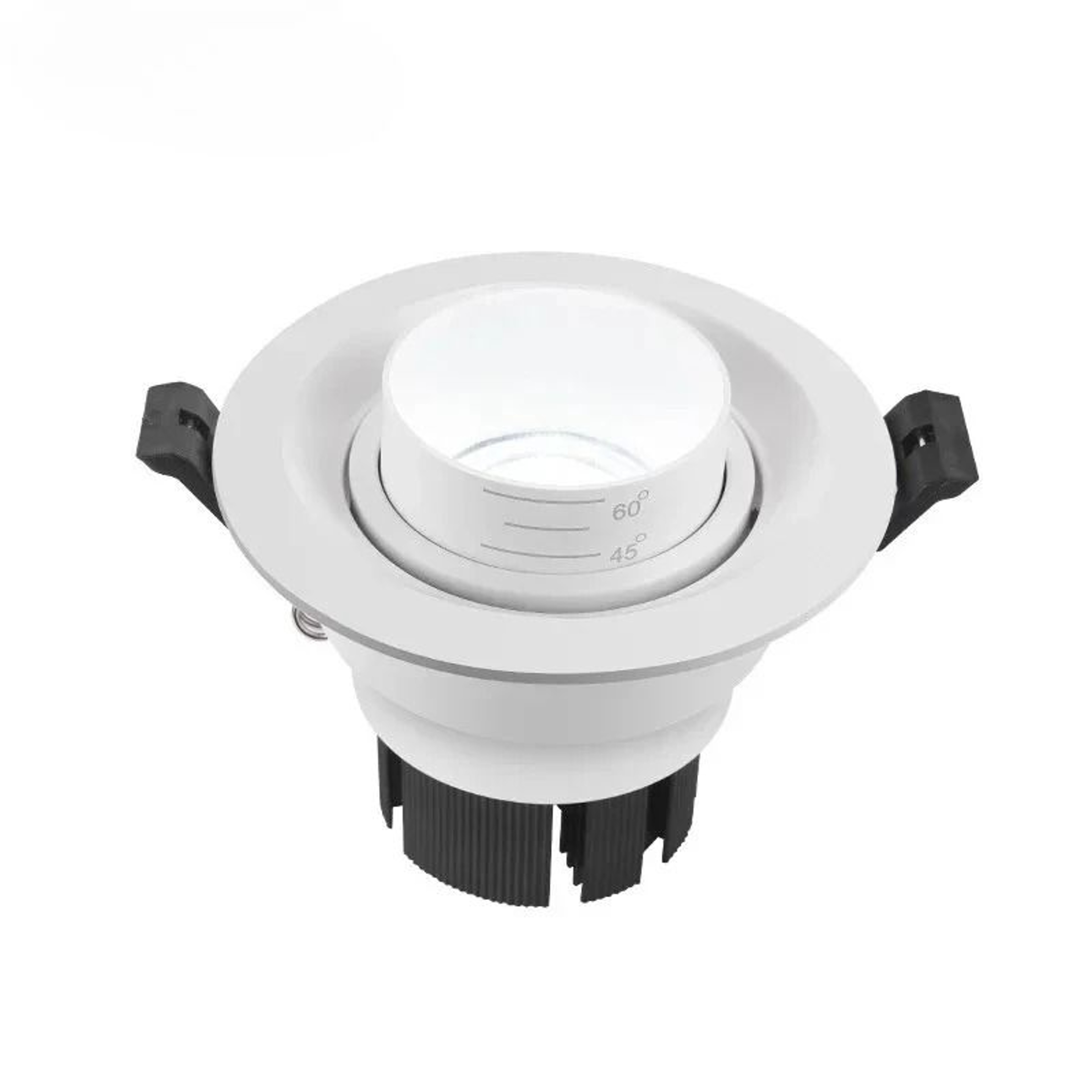 Recessed Ceiling Downlight Frame Anti Glare Spotlight Housing Architectural Trim 2