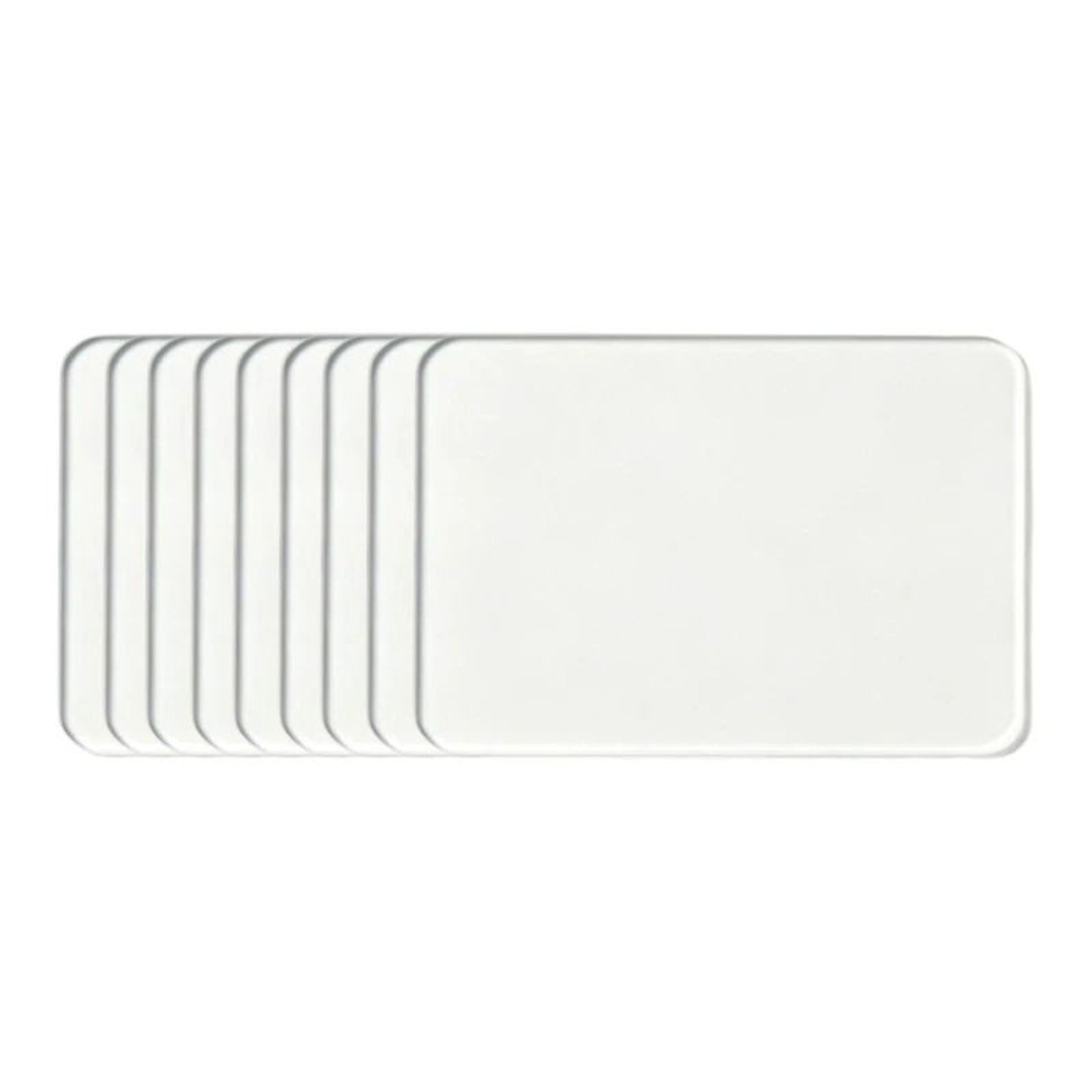 Clear Acrylic Rectangle DIY Refrigerator Magnet Blanks Custom Photo Frame Keepsake Set 9