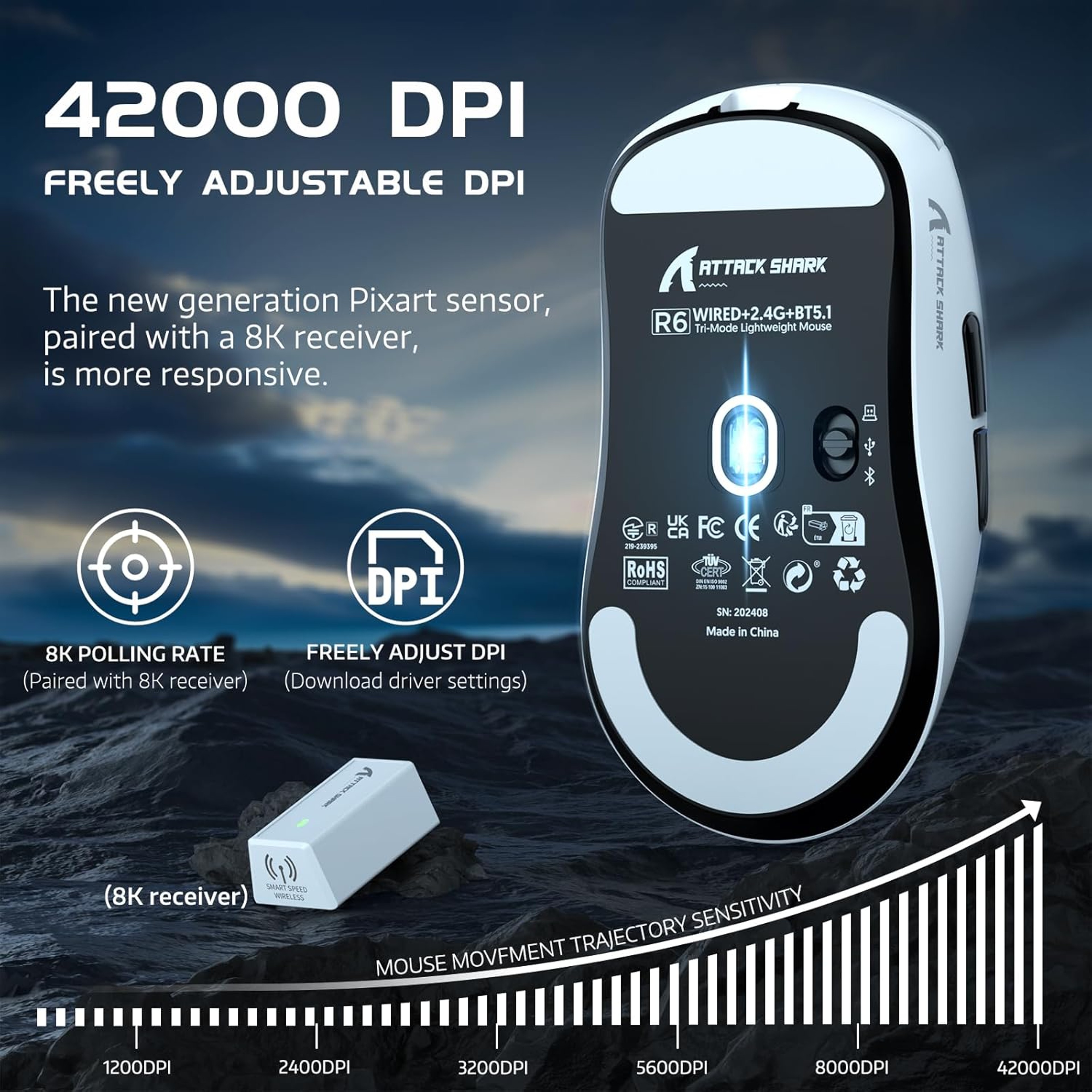 Lightweight Wireless Gaming Mouse 2