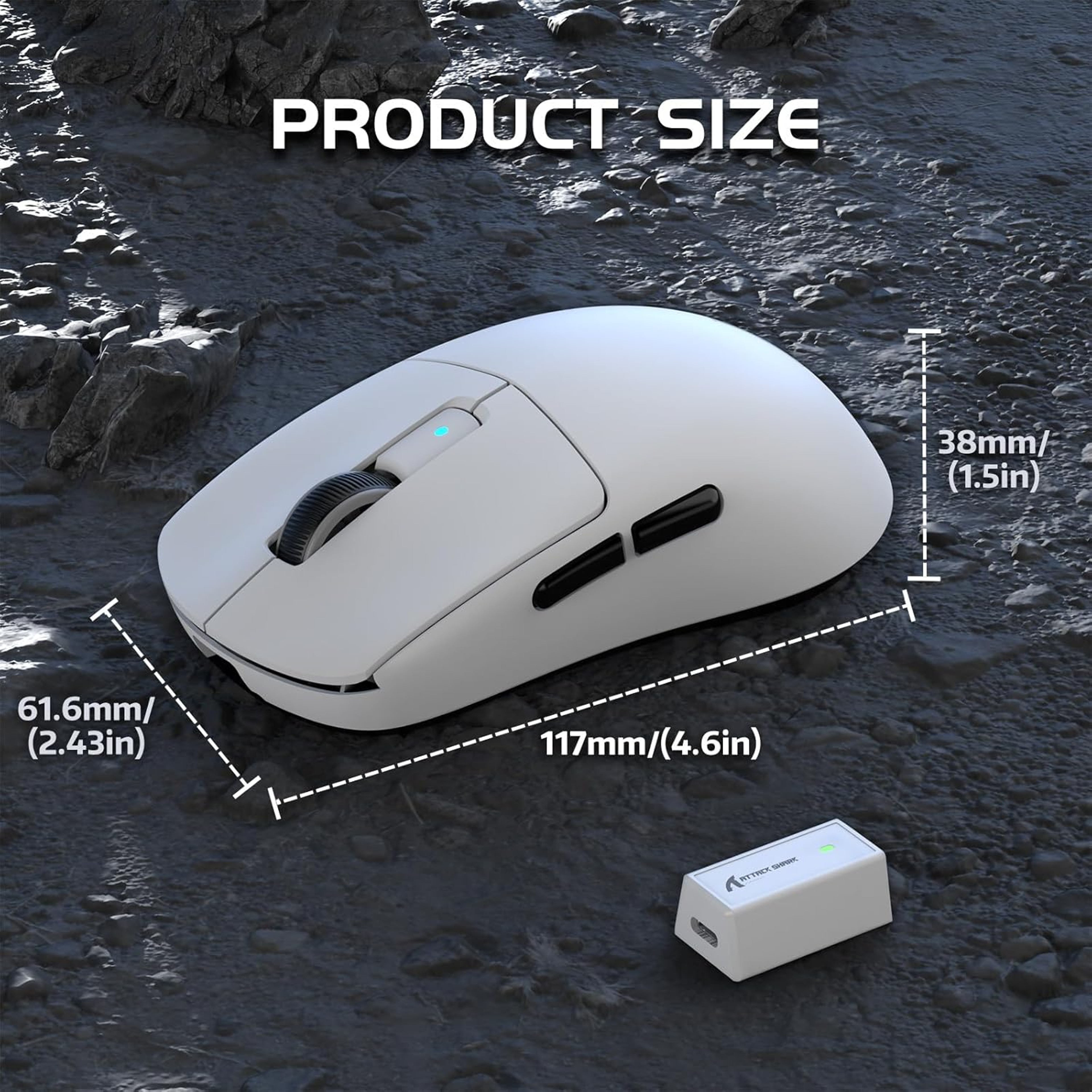 Lightweight Wireless Gaming Mouse 5