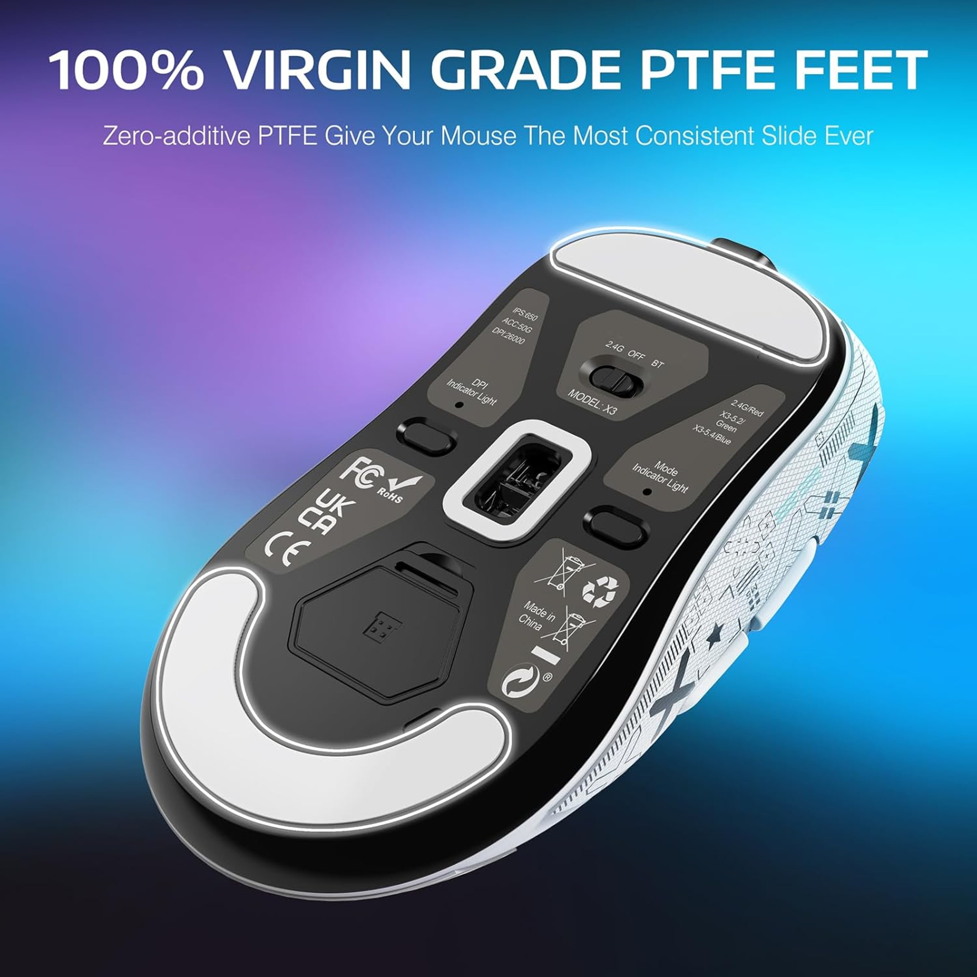 Wireless Gaming Mouse Lightweight Gaming Mouse 9