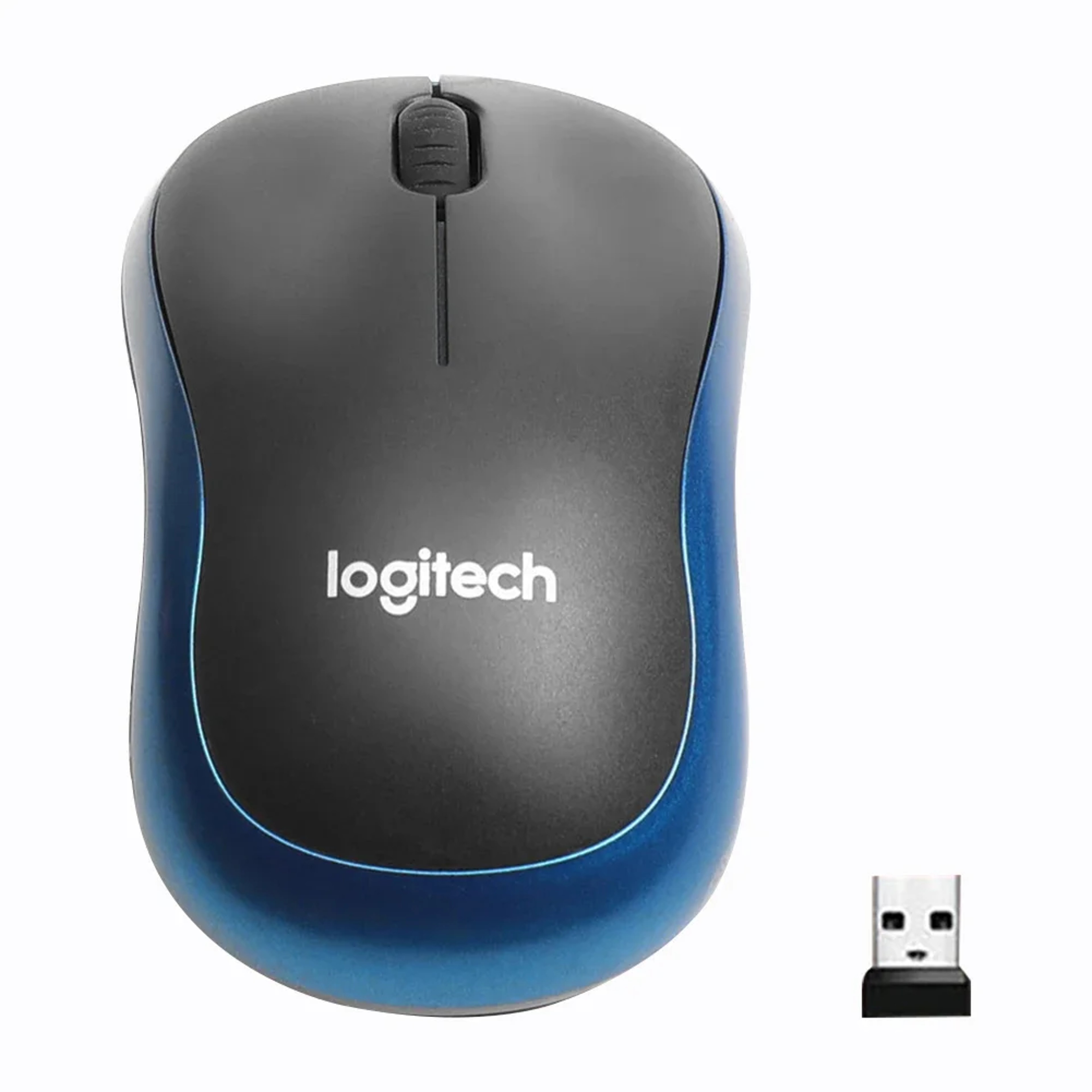 Wireless Ergonomic Mouse USB Receiver For Laptop PC Mac Windows 0