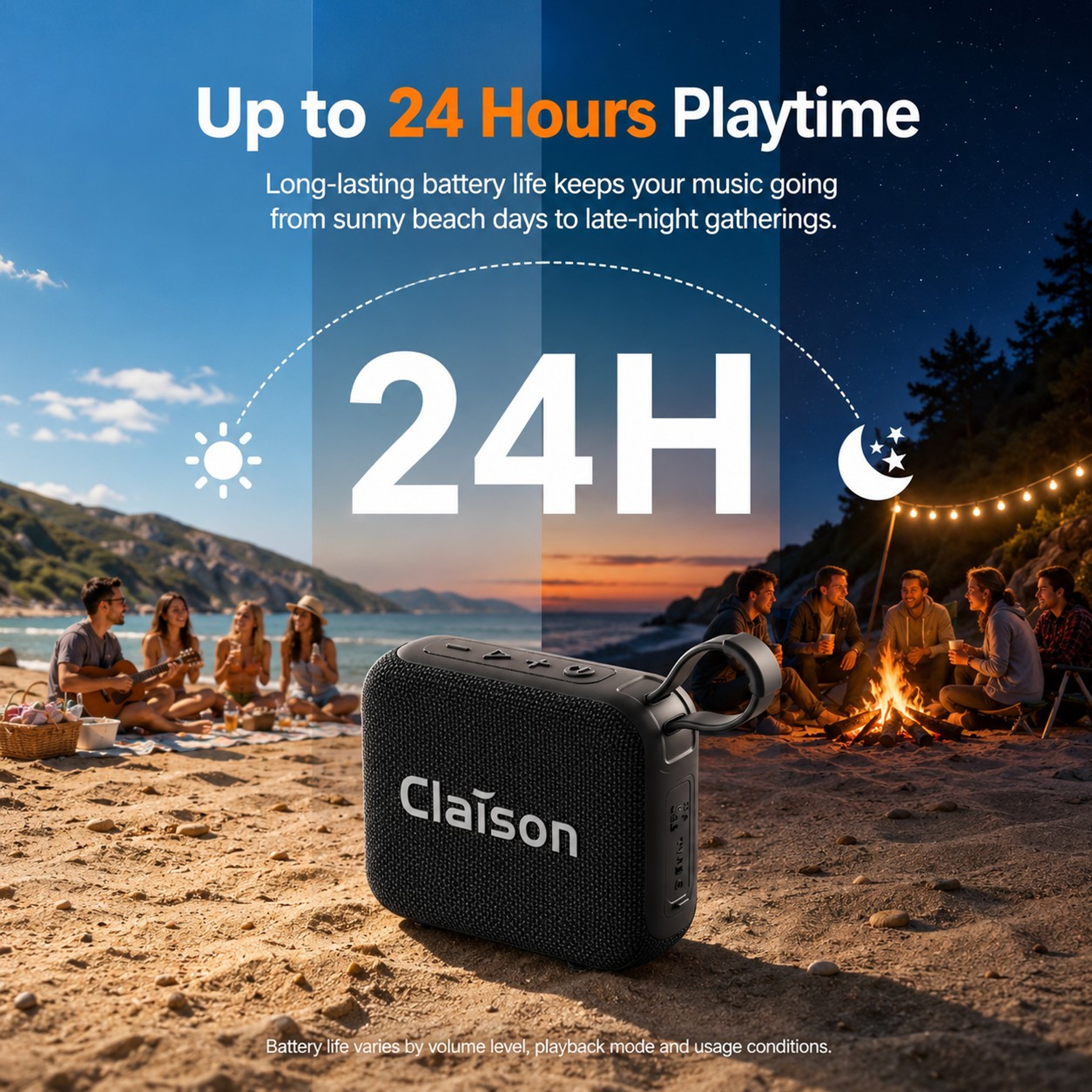 Portable Bluetooth Speaker Mini BT Deep Bass TWS Outdoor Speaker 5