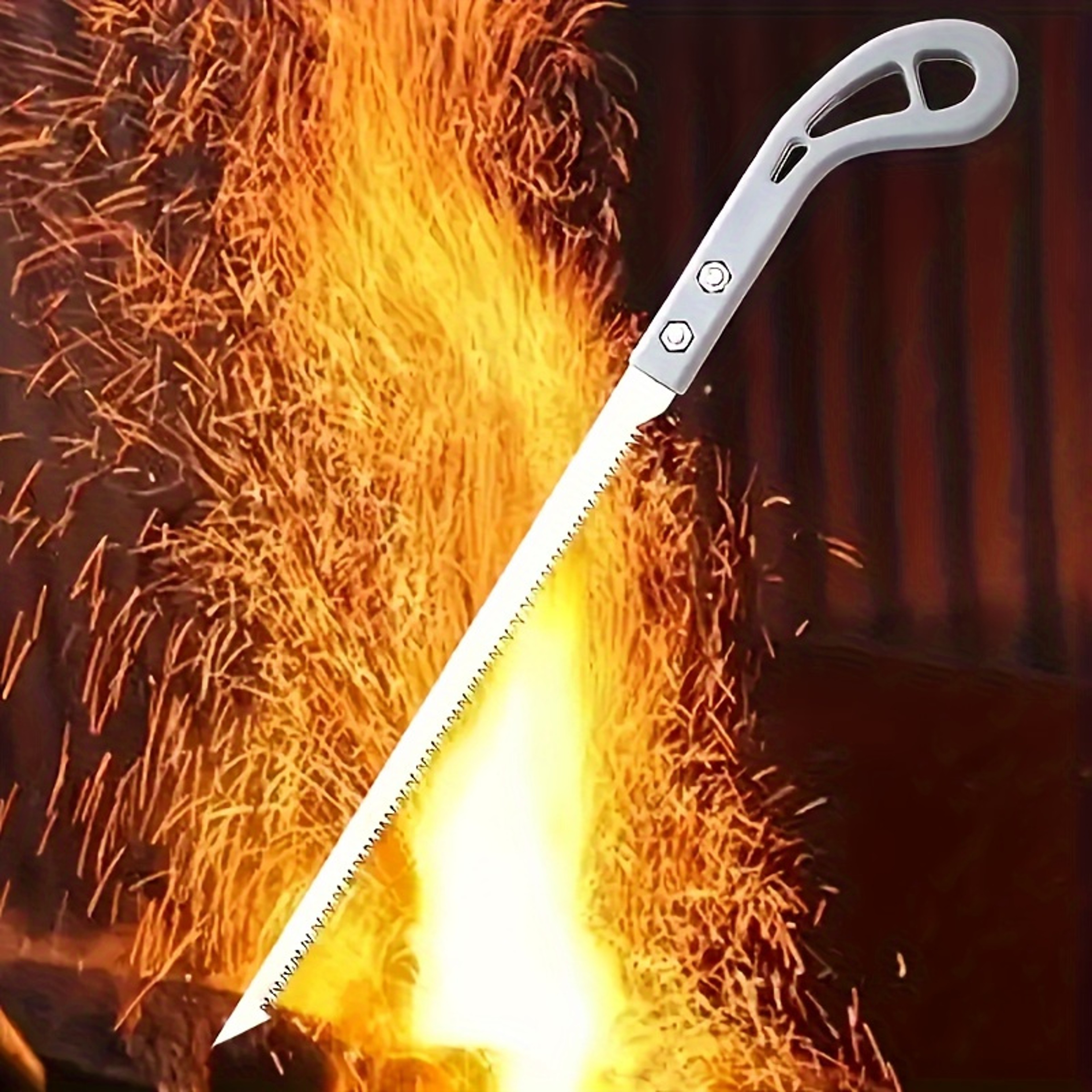 Steel Hand Saw With Wooden Handle For Woodworking Garden Cutting 5