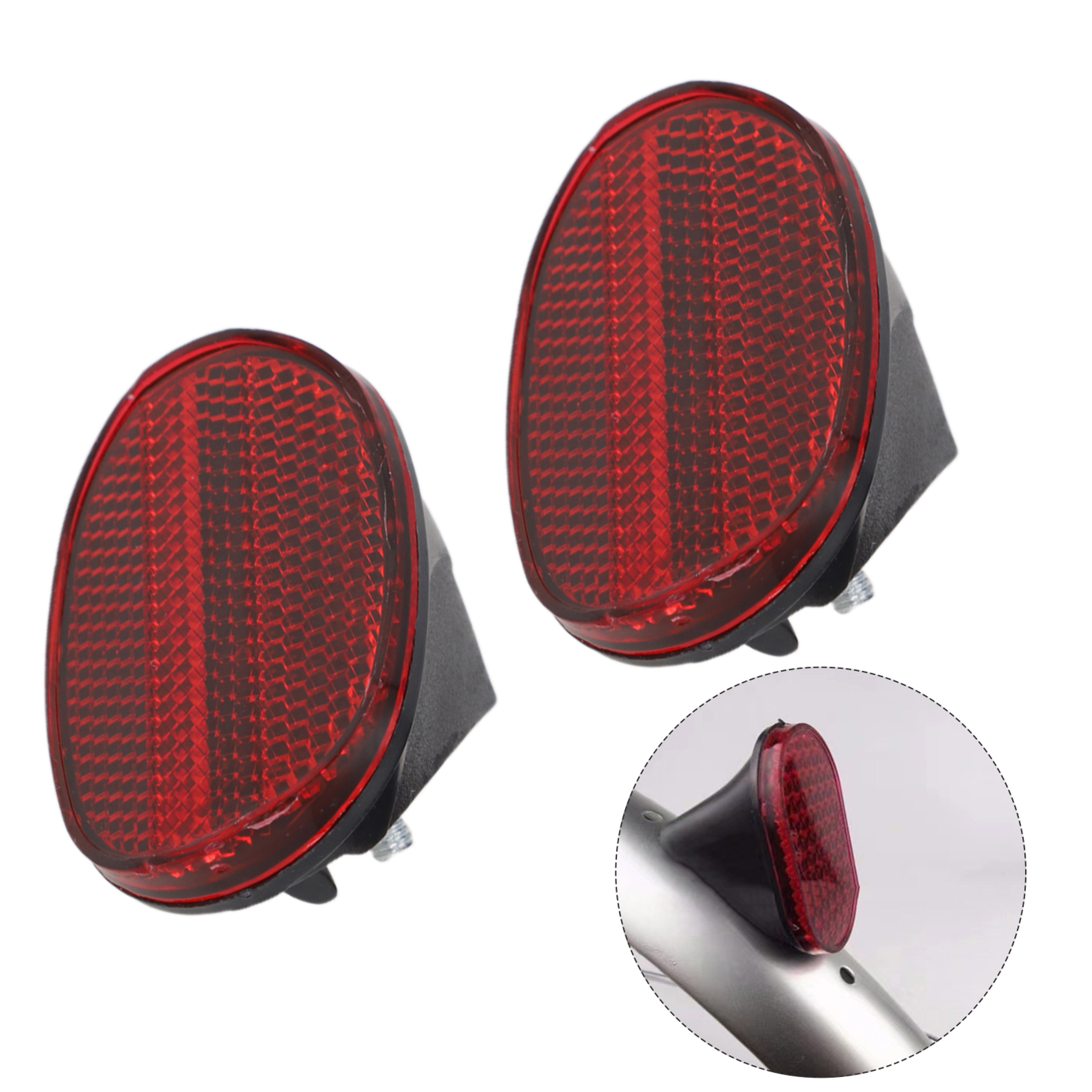 Bicycle Rear Reflectors For Mudguards And Safer Night Riding 1