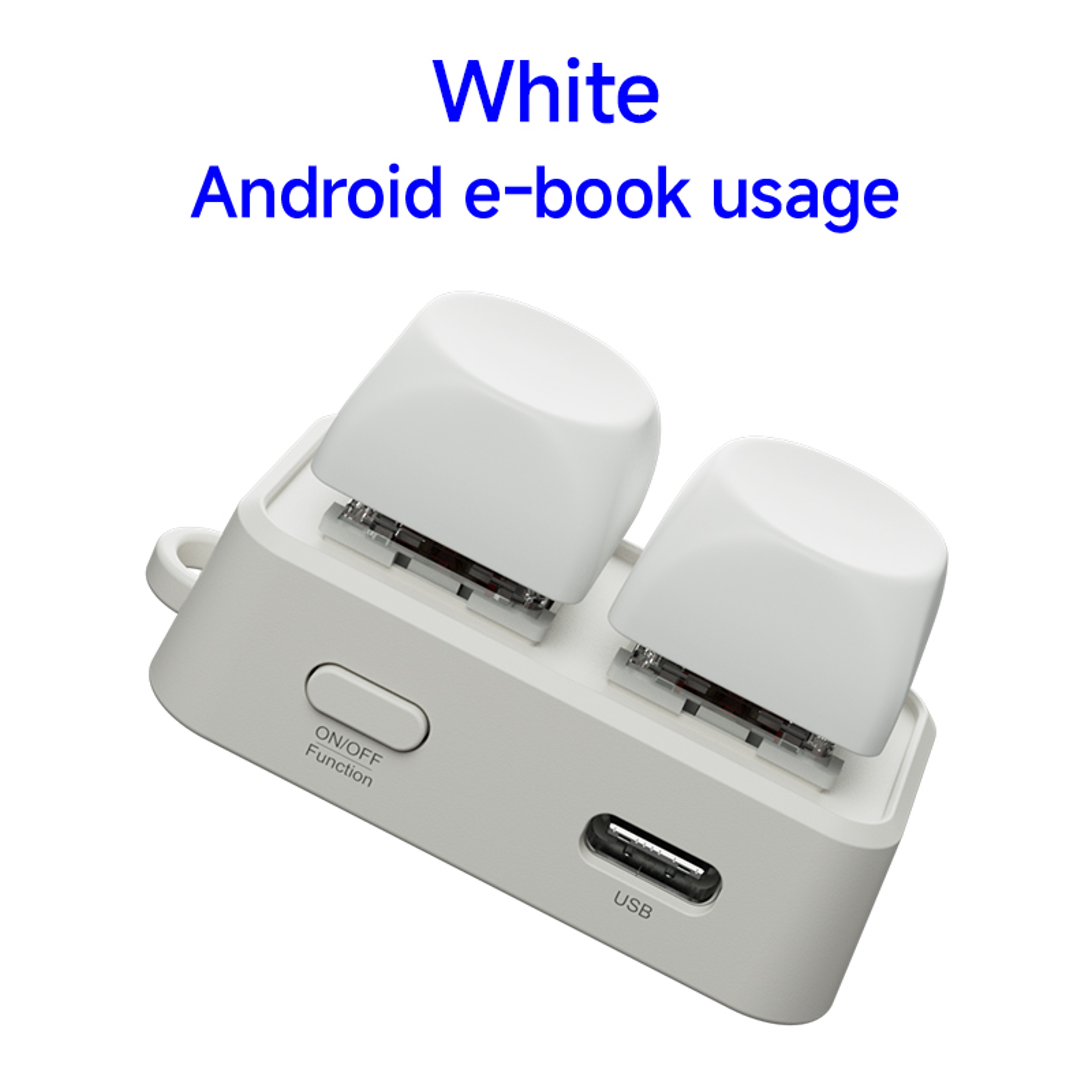 Mini Bluetooth Page Turner Wireless Book Reader Remote Mechanical Keyboard 9