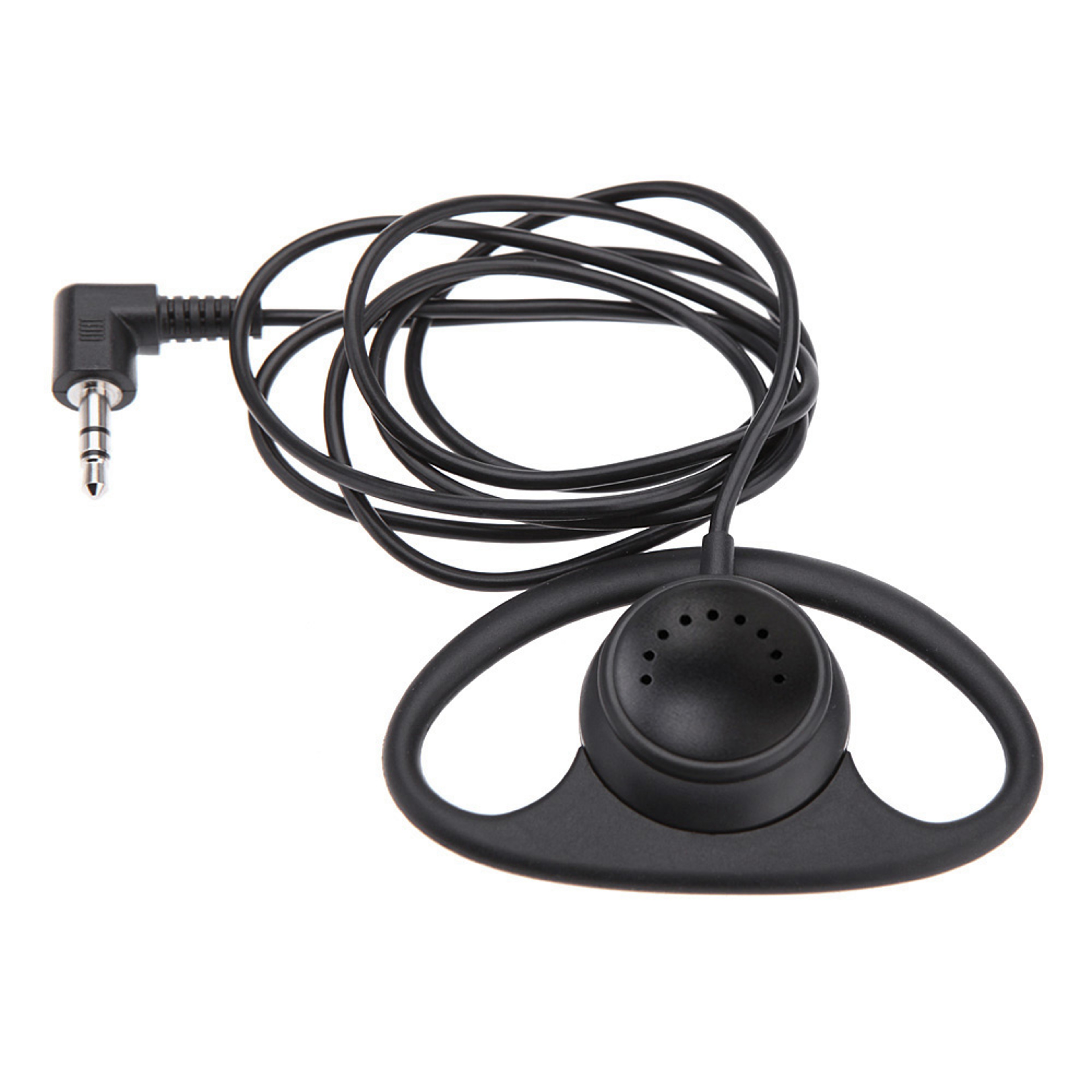 Comfort Fit Single Ear Headset Wired Ear Hook Earpiece For Laptop PC 5