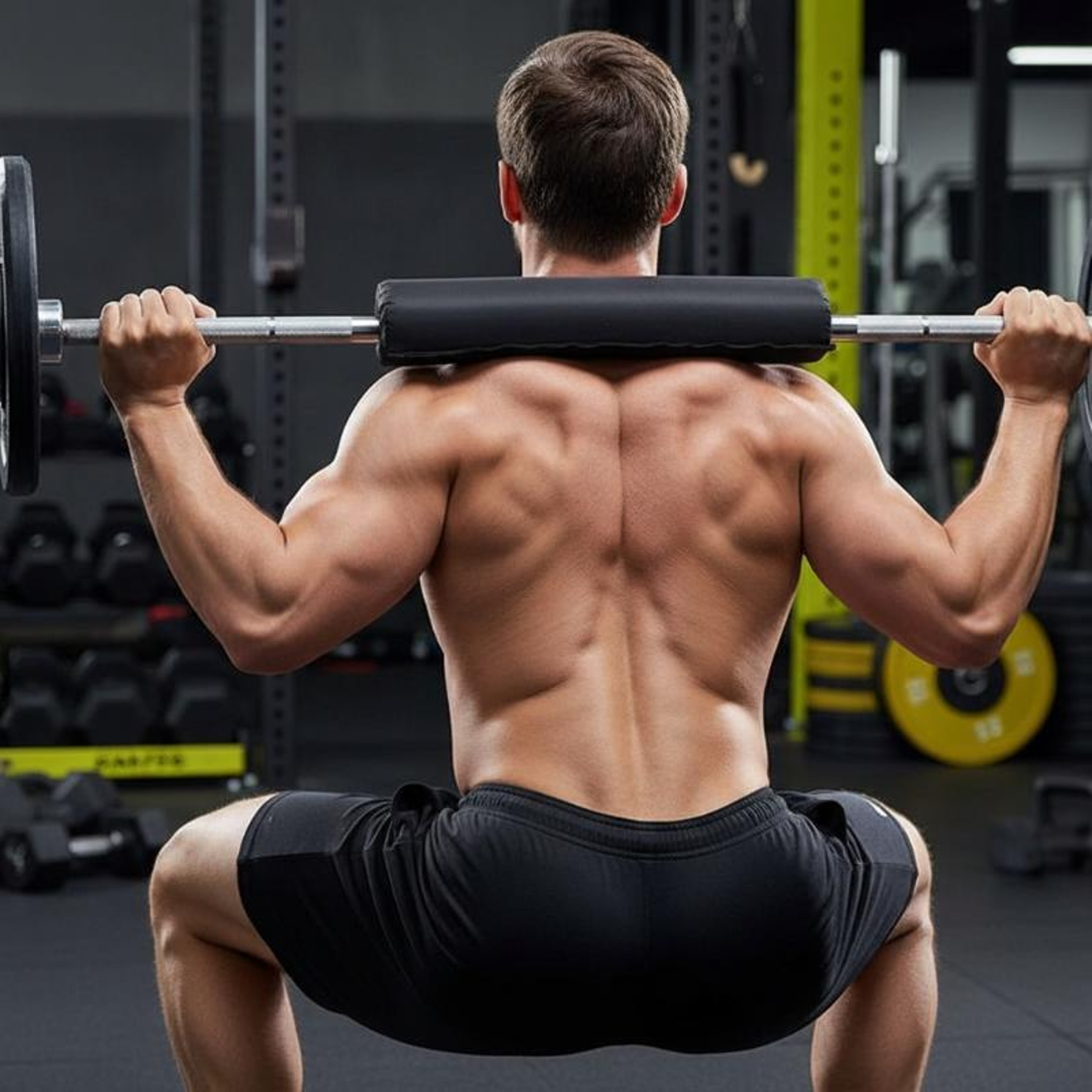 Anti Slip Barbell Squat Pad Foam Shoulder Support For Squats And Hip Thrusts 1
