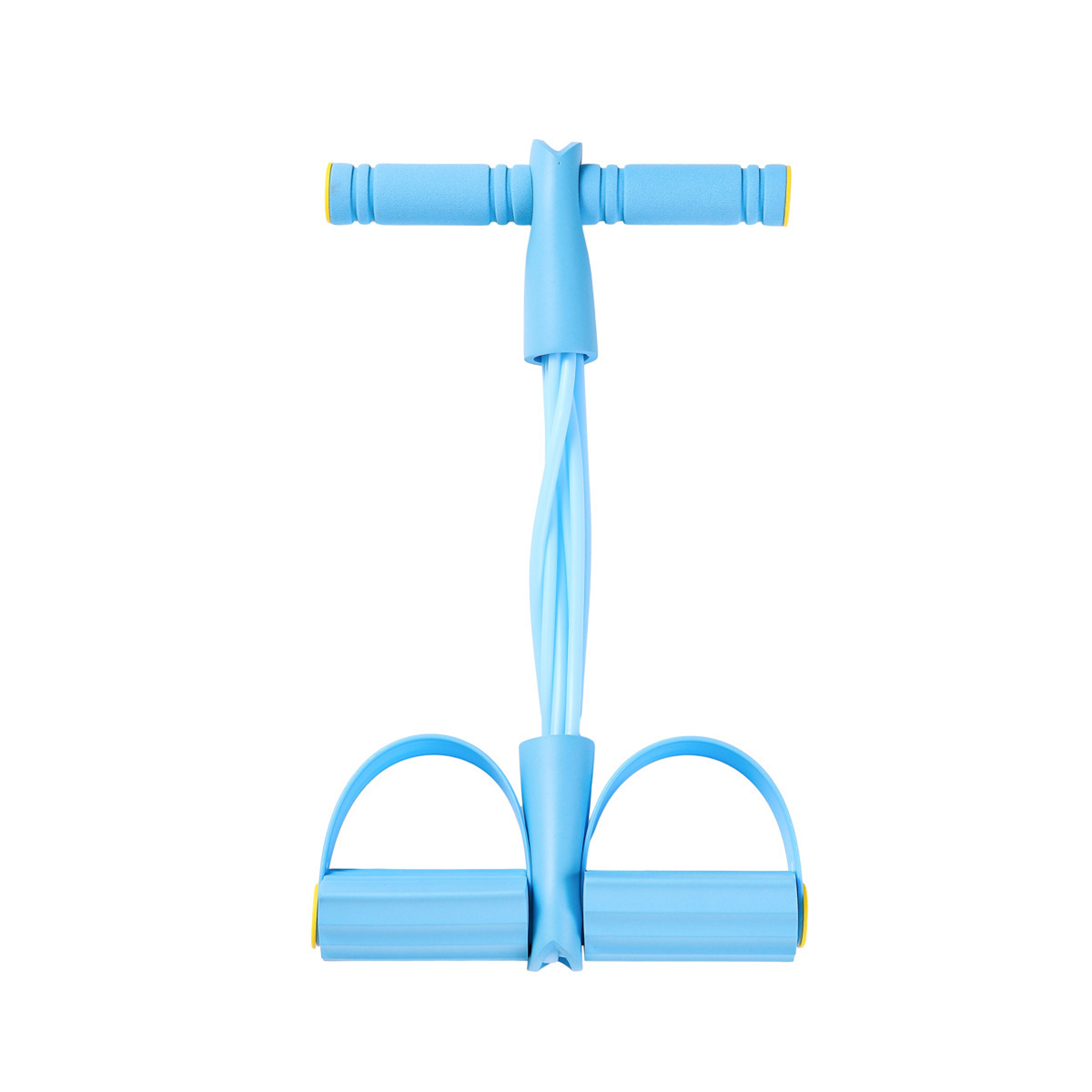 Tube Pedal Resistance Band Full Body Workout Core Trainer 2