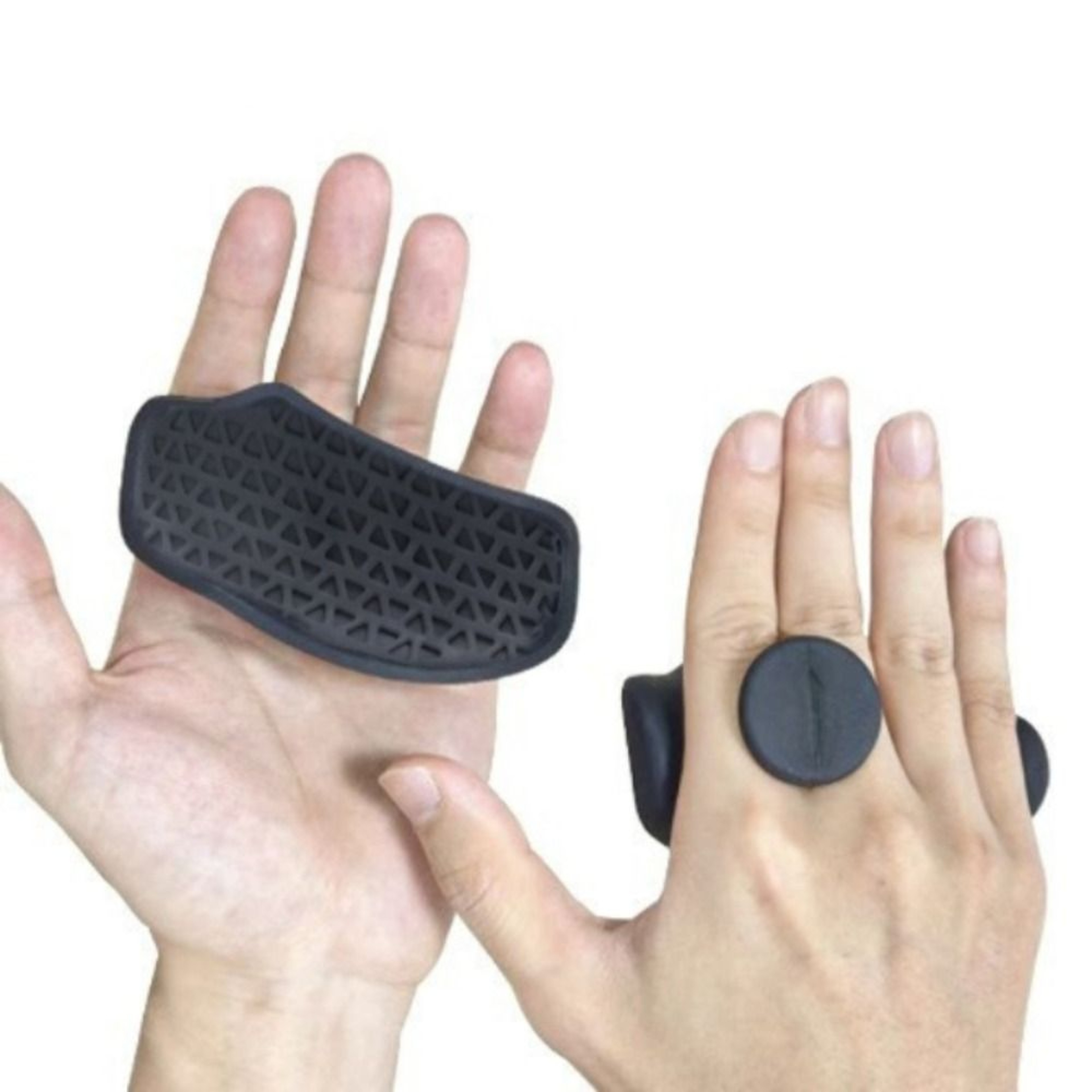 Ergonomic Silicone Weightlifting Grips Anti Slip Palm Protectors For Gym Training 5