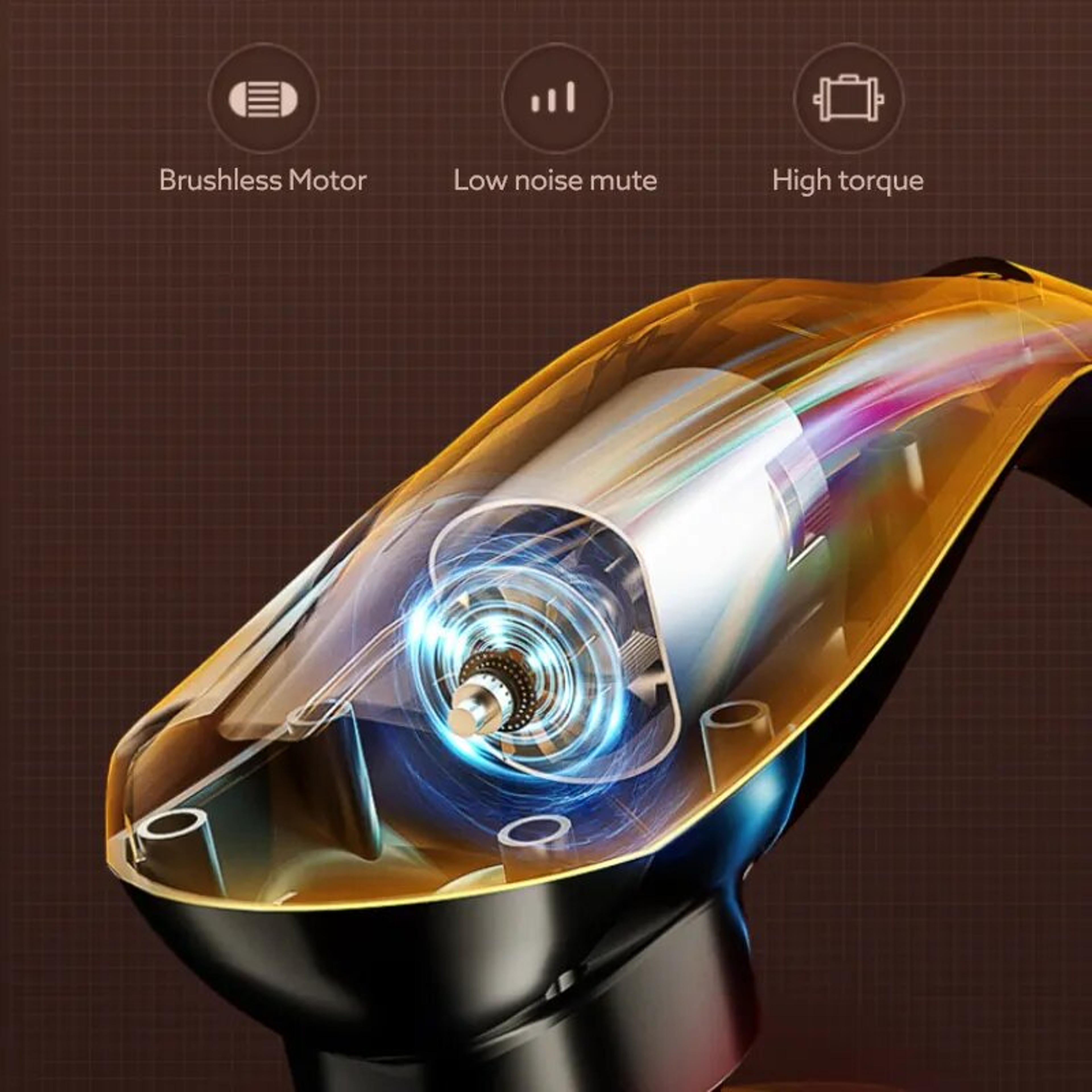 Heated Mini Deep Tissue Massage Gun Portable Percussion Muscle Massager 3
