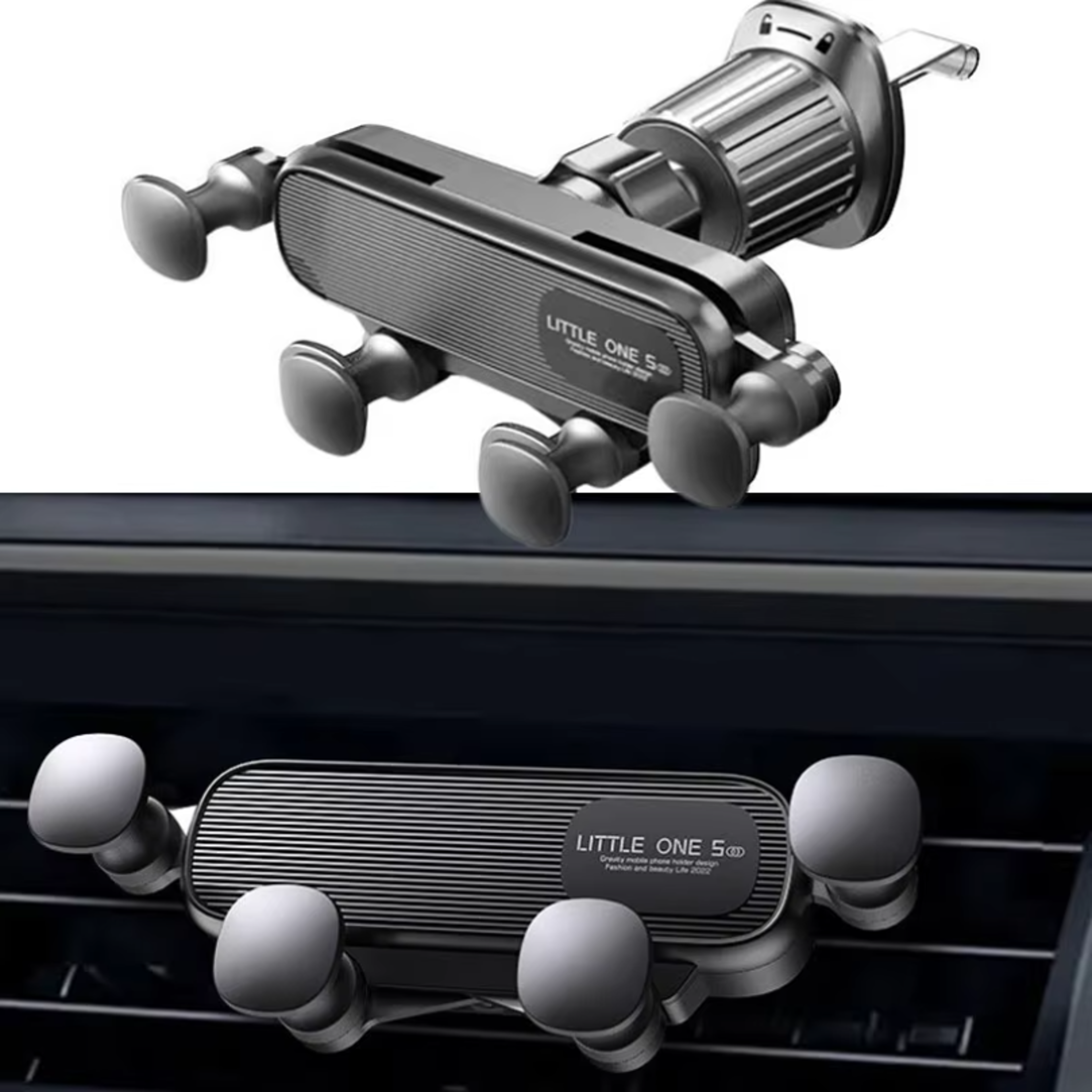 Gravity Car Phone Holder Air Vent Mount With Auto Lock For Smartphones 2