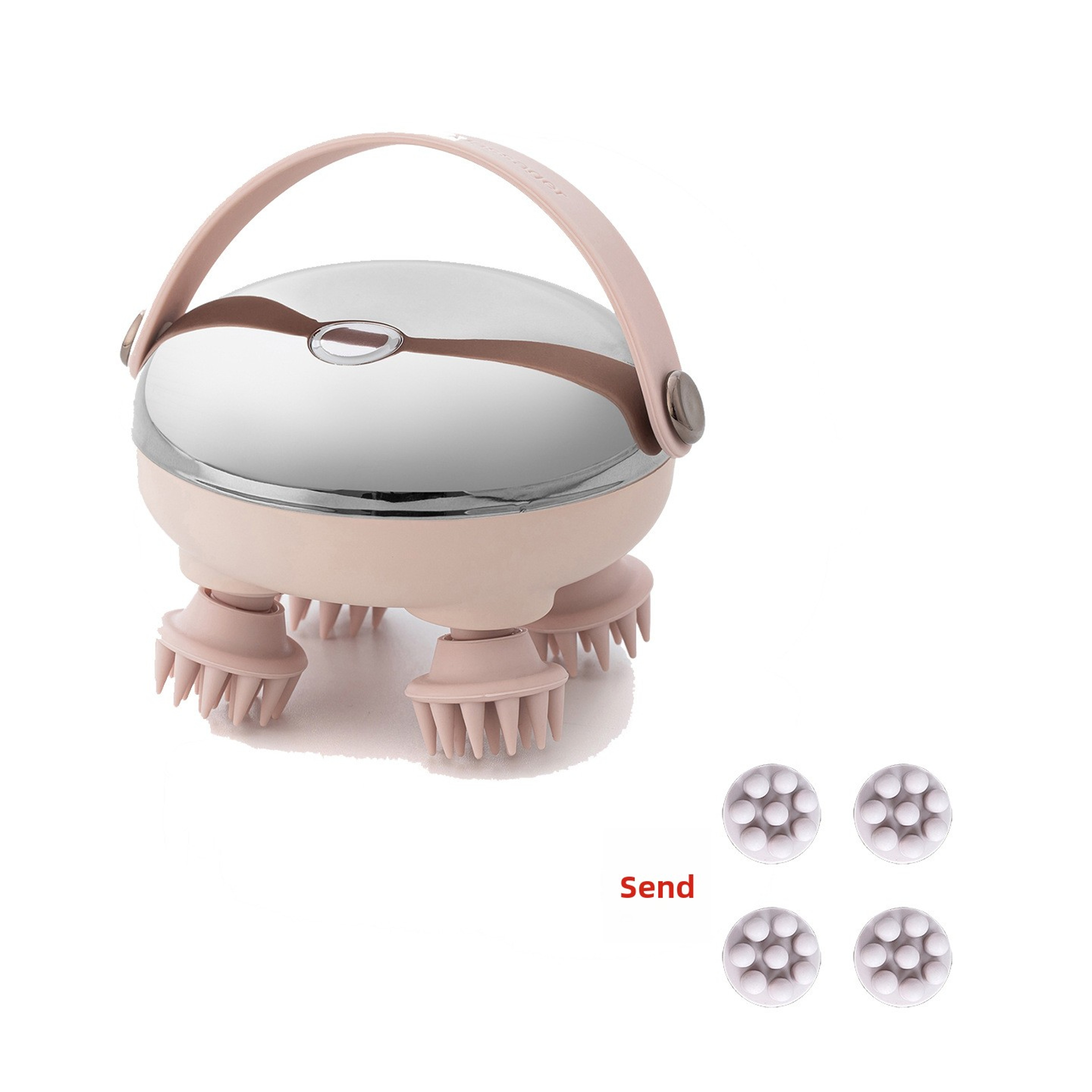 Rechargeable Electric Scalp Massager Waterproof Head And Body Massage Tool 2