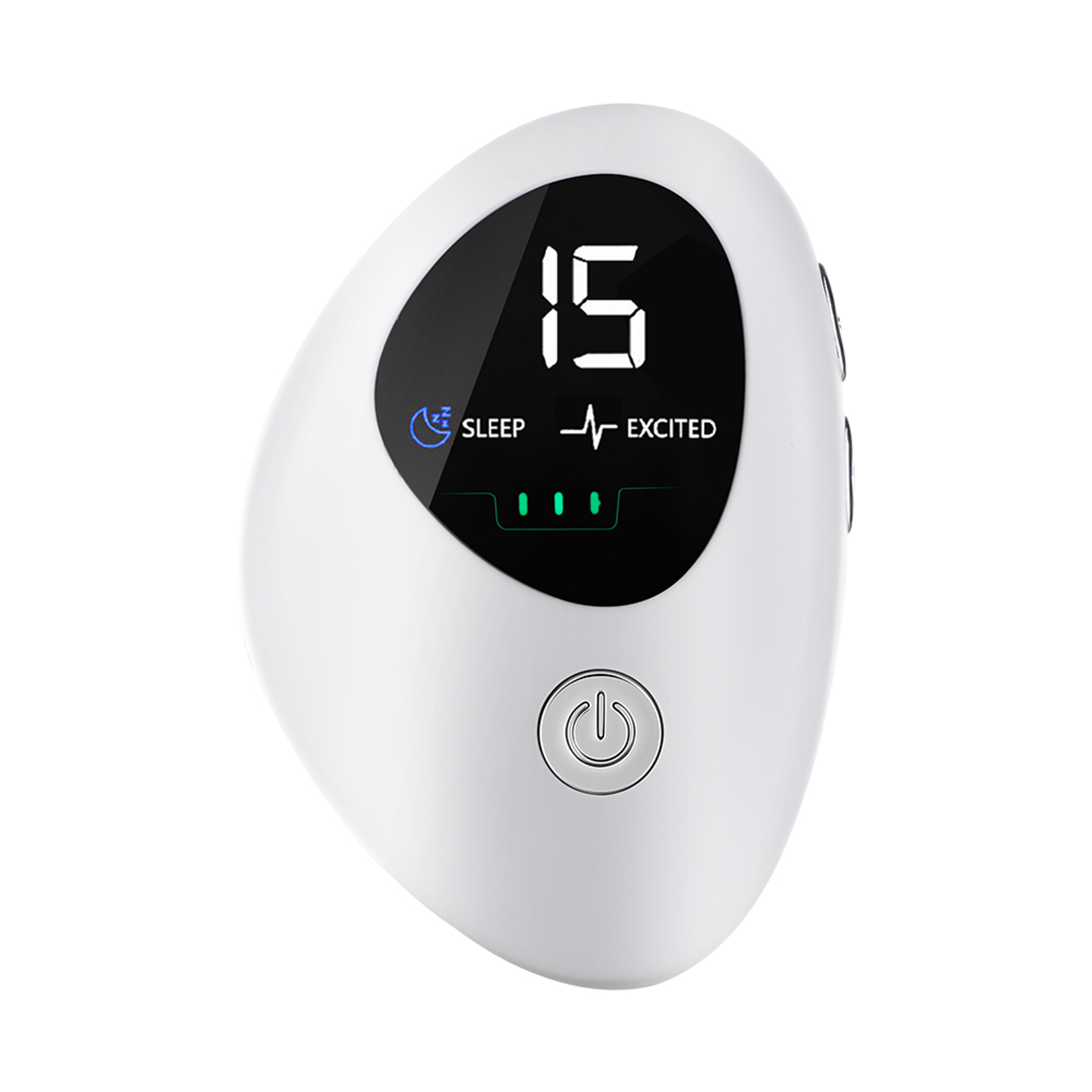 Rechargeable Sleep Aid Headband Portable Head Massager With LED Display 0