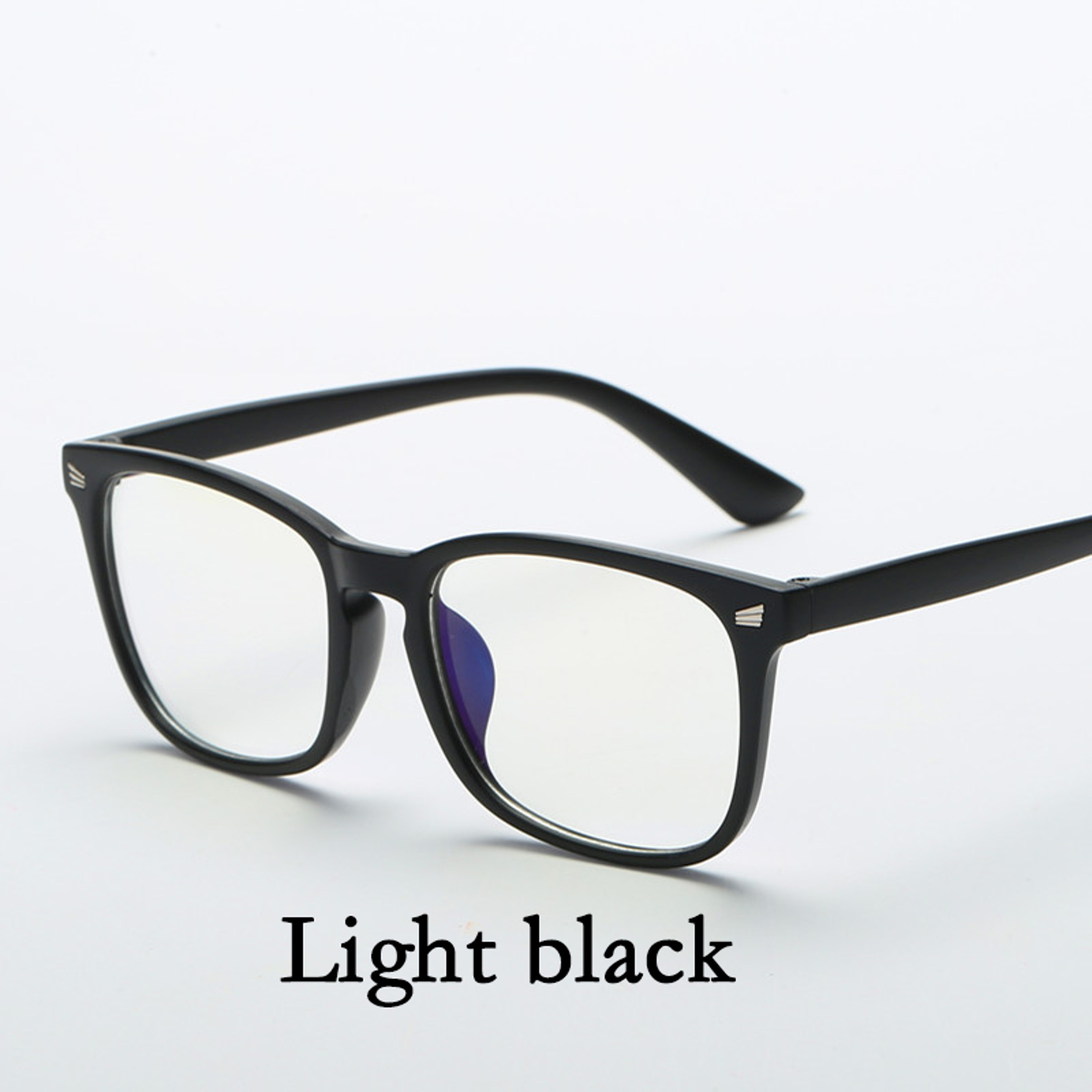 Unisex Square Clear Lens Glasses Full Frame Fashion Optical Eyewear 2