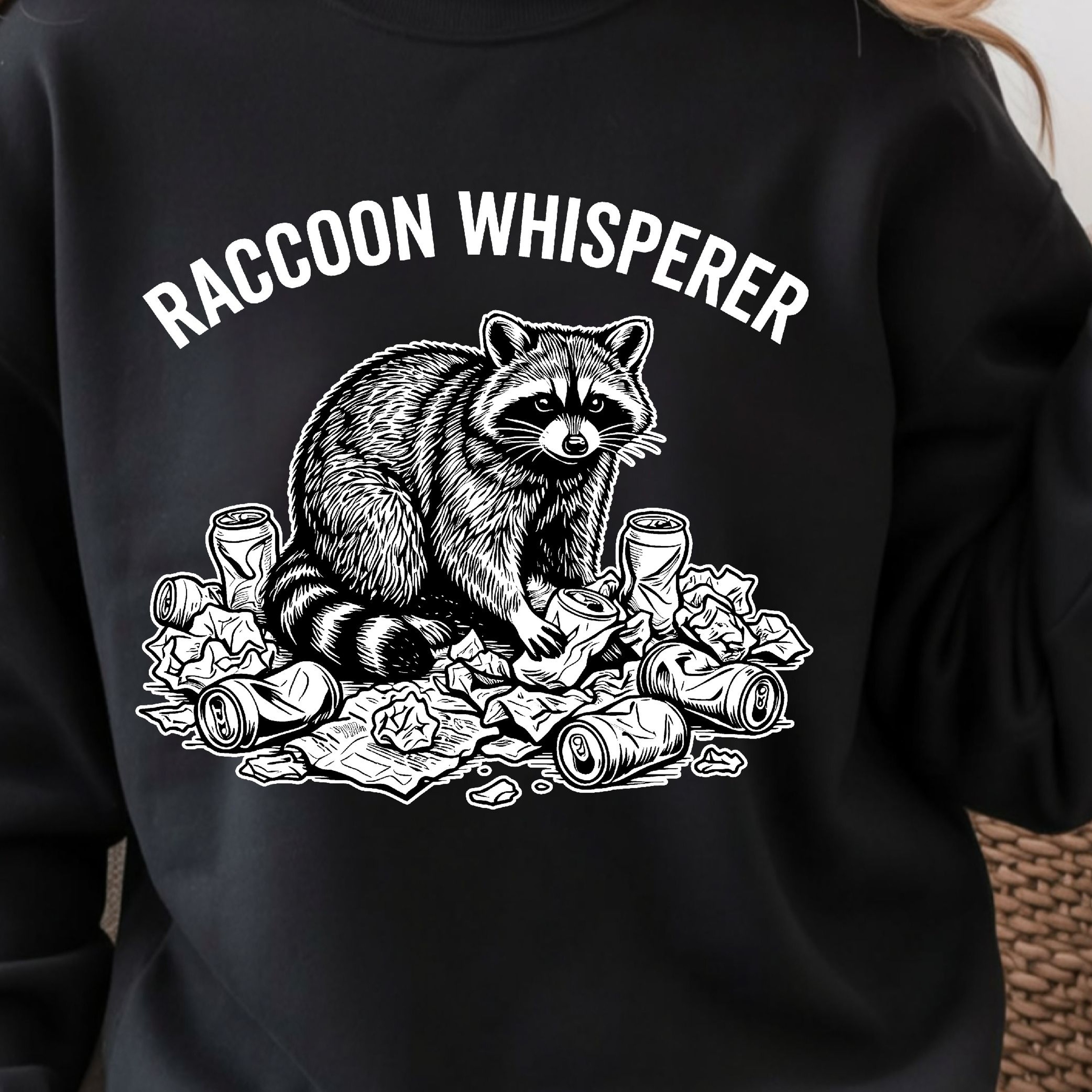 Raccoon Whisperer Shirt Funny Raccoon Lover TShirt Animal Humor Tee 2