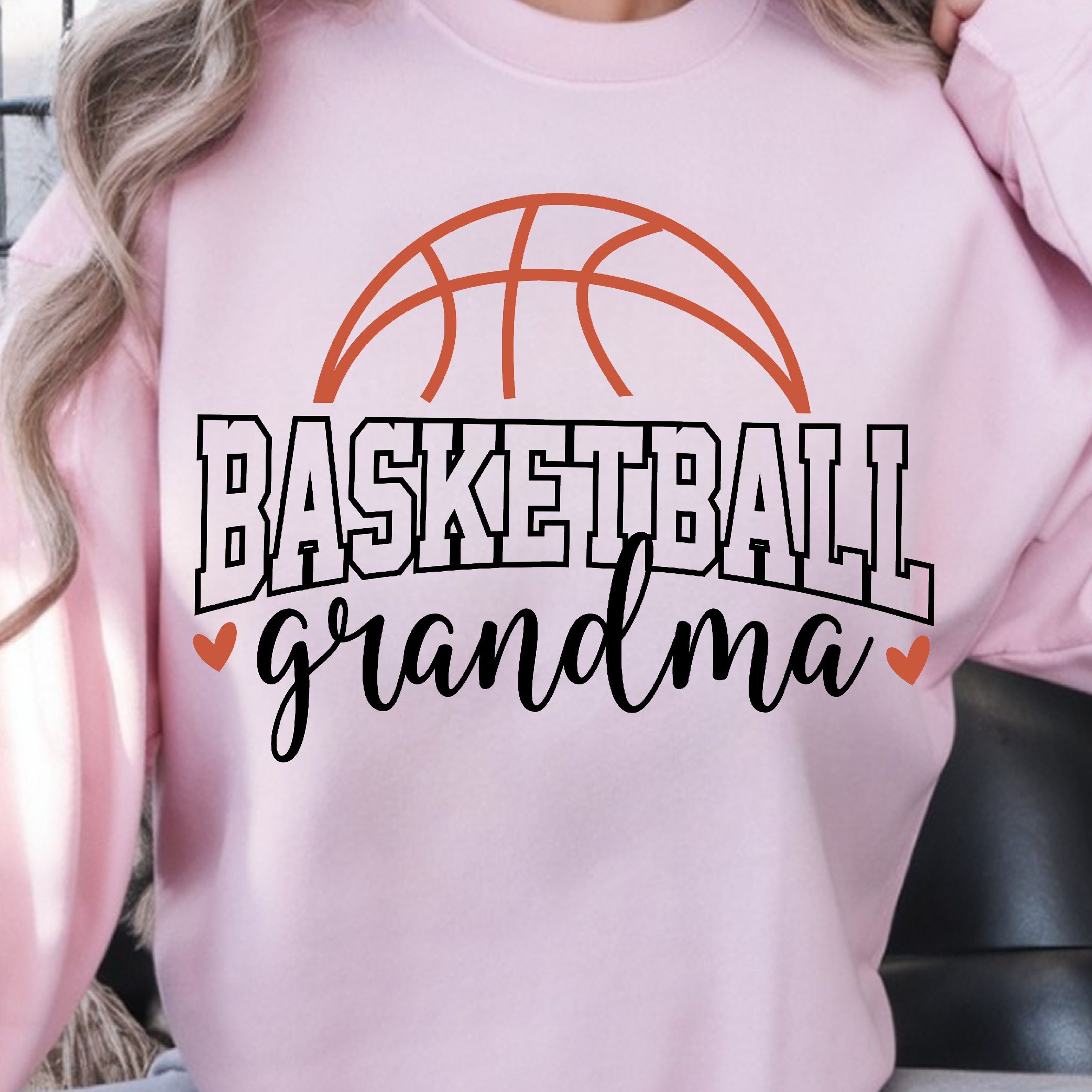 Basketball Grandma Sweatshirt Basketball Mom TShirt Sports Fan Sweatshirt 4