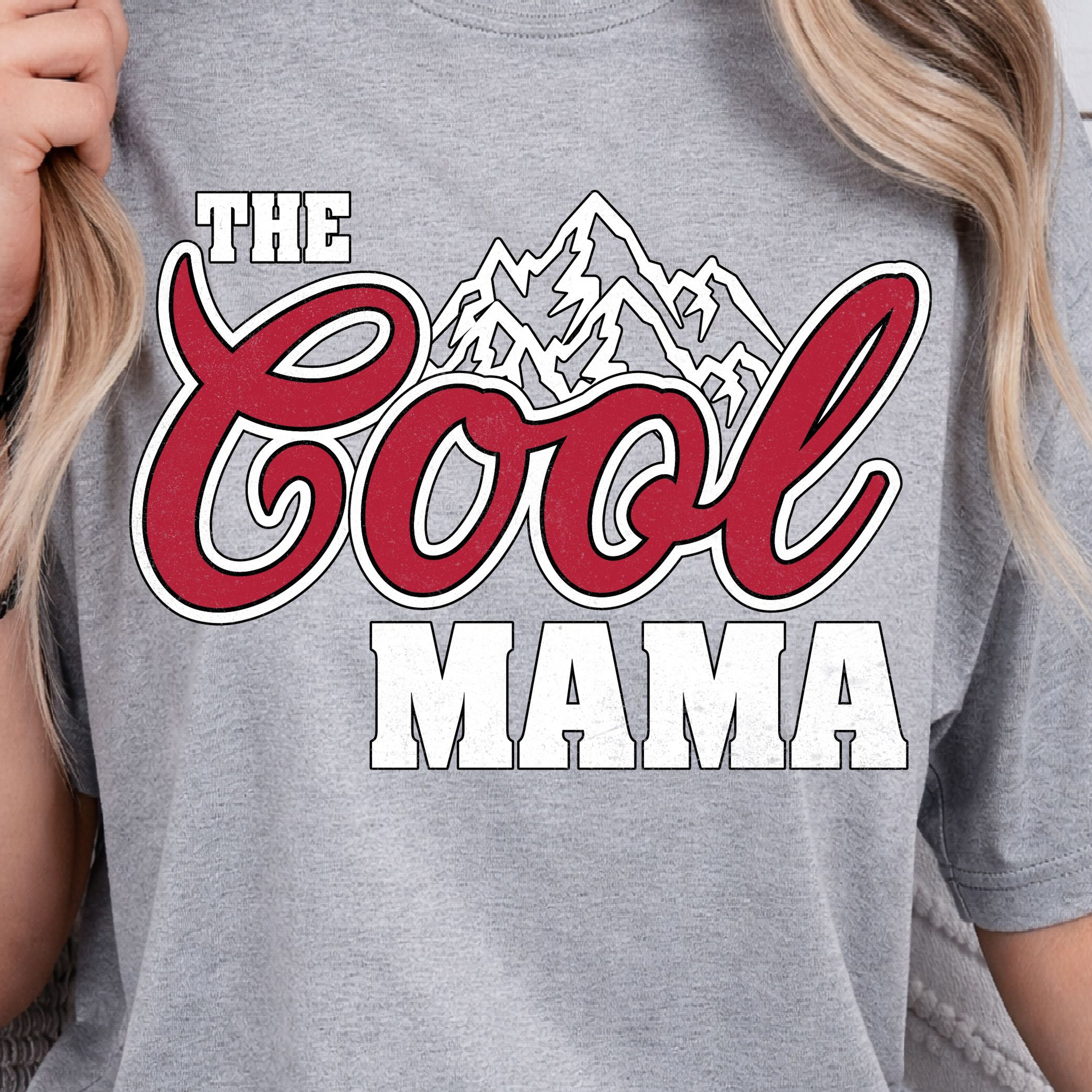 The Cool Mama Shirt  Mom Life TShirt Stylish Mother Shirt Perfect Mom Gift 4