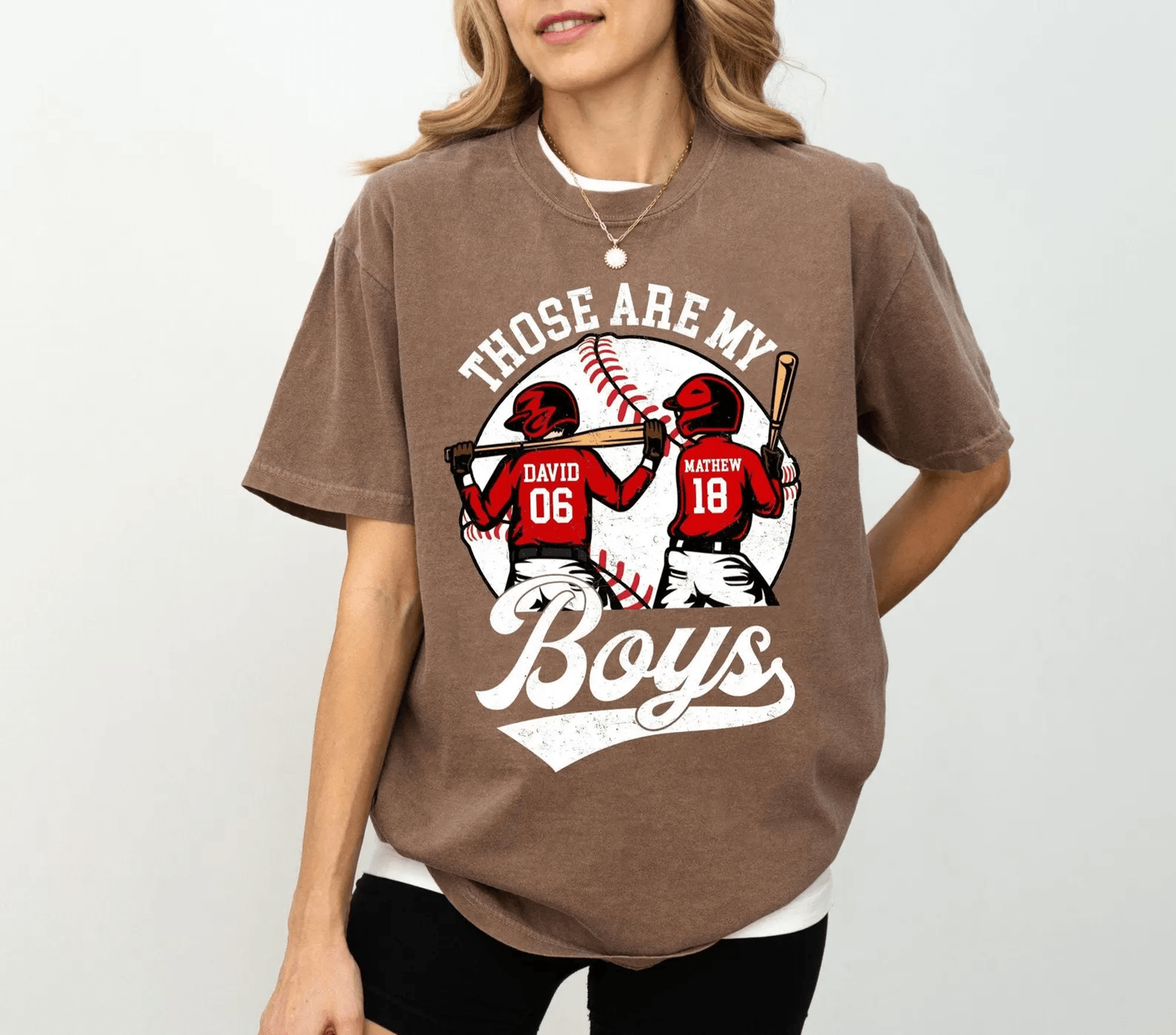 Custom Baseball Mom Name  Number Shirt Game Day Tee 3